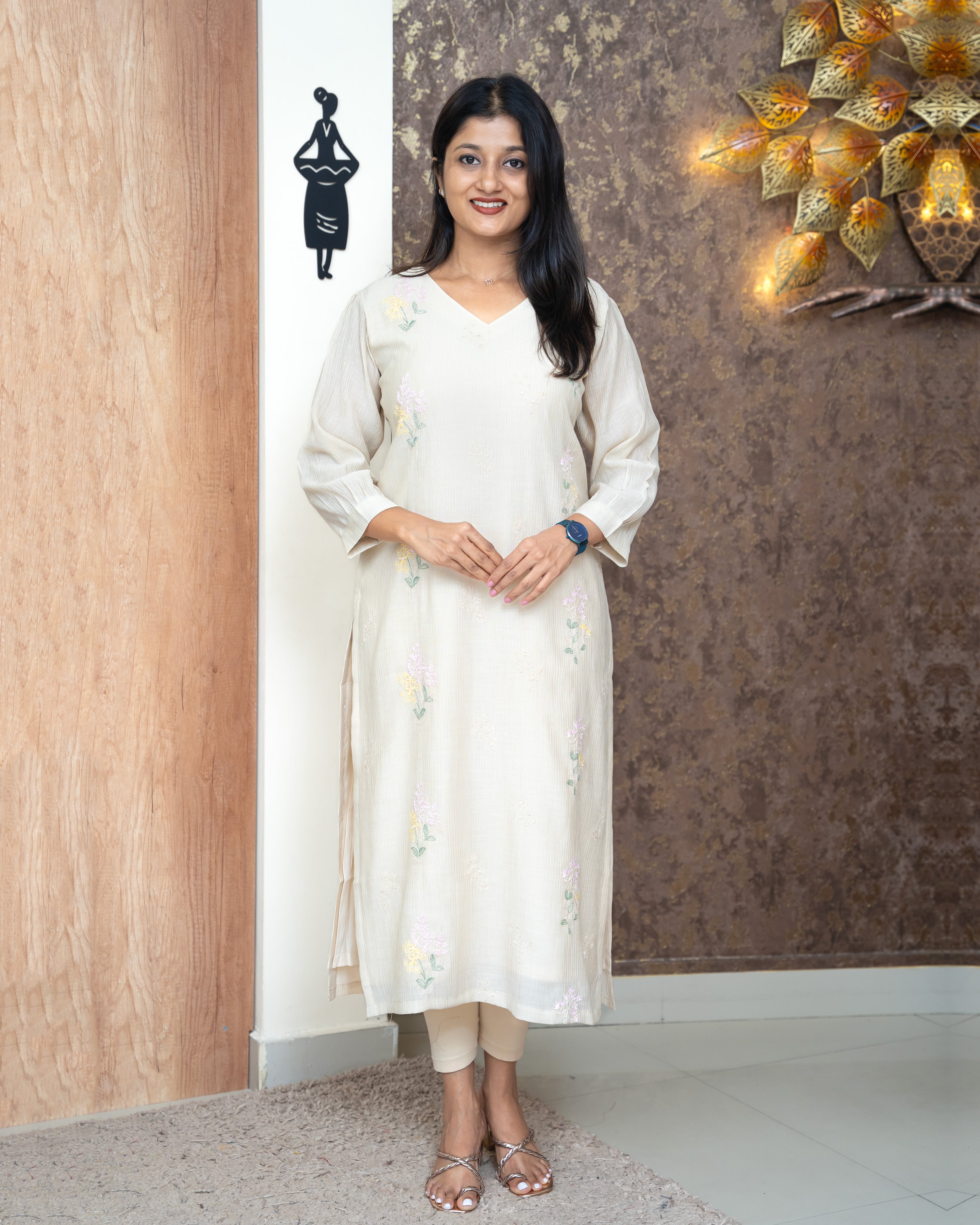 Load image into Gallery viewer, Crushed Kurti-4367
