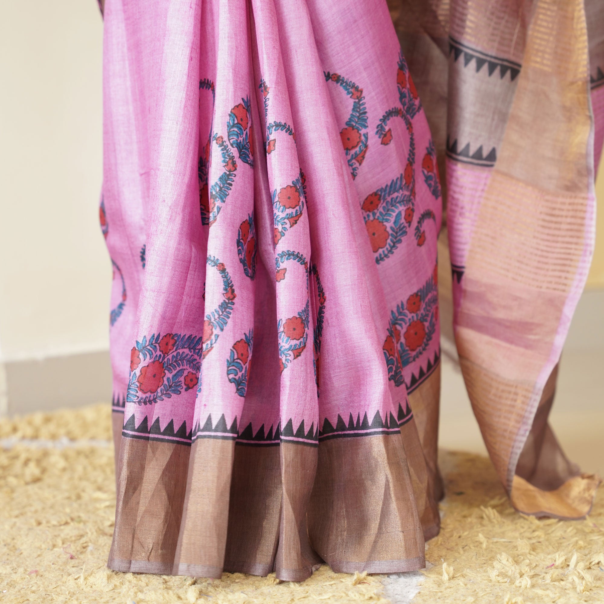 Load image into Gallery viewer, Pure Tussar Silk Saree-3540( PRE ORDER)
