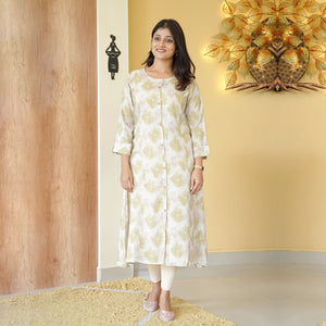 Printed Rayon Kurti-4513