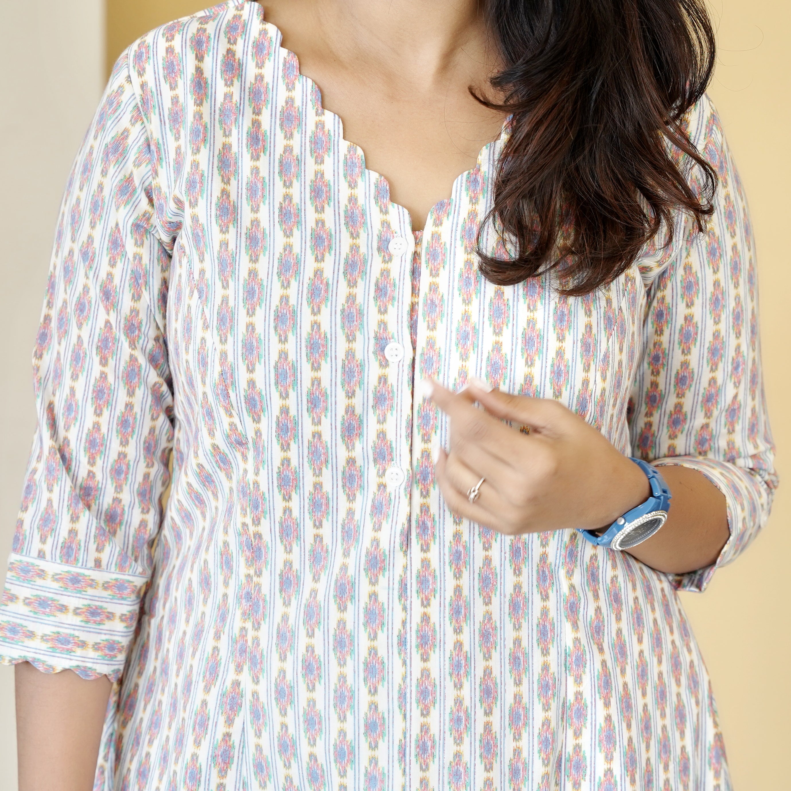 Load image into Gallery viewer, Cotton Kurti-4547 (pre-order)
