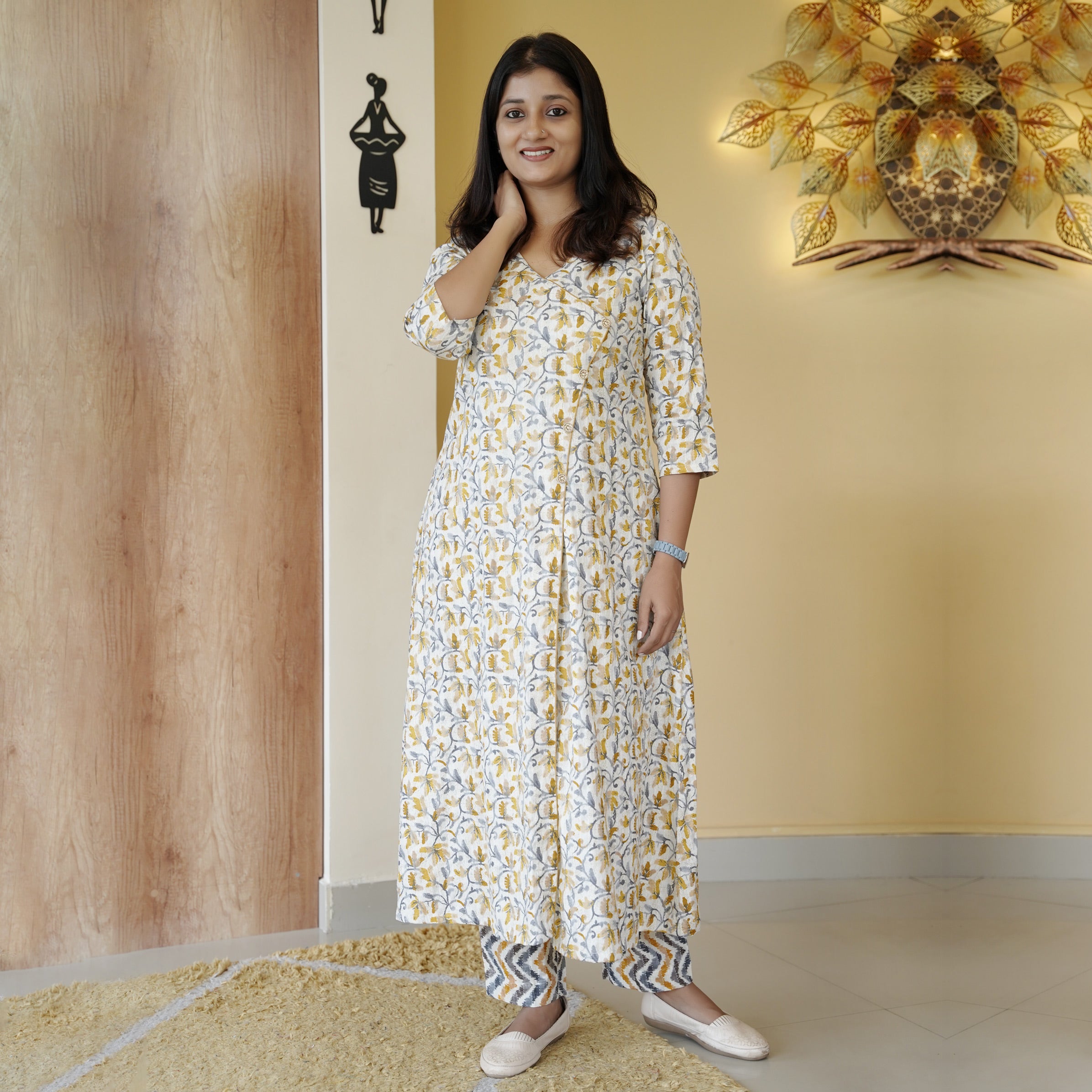 Load image into Gallery viewer, PURE COTTON KURTI SET-4584( PRE-ORDER)
