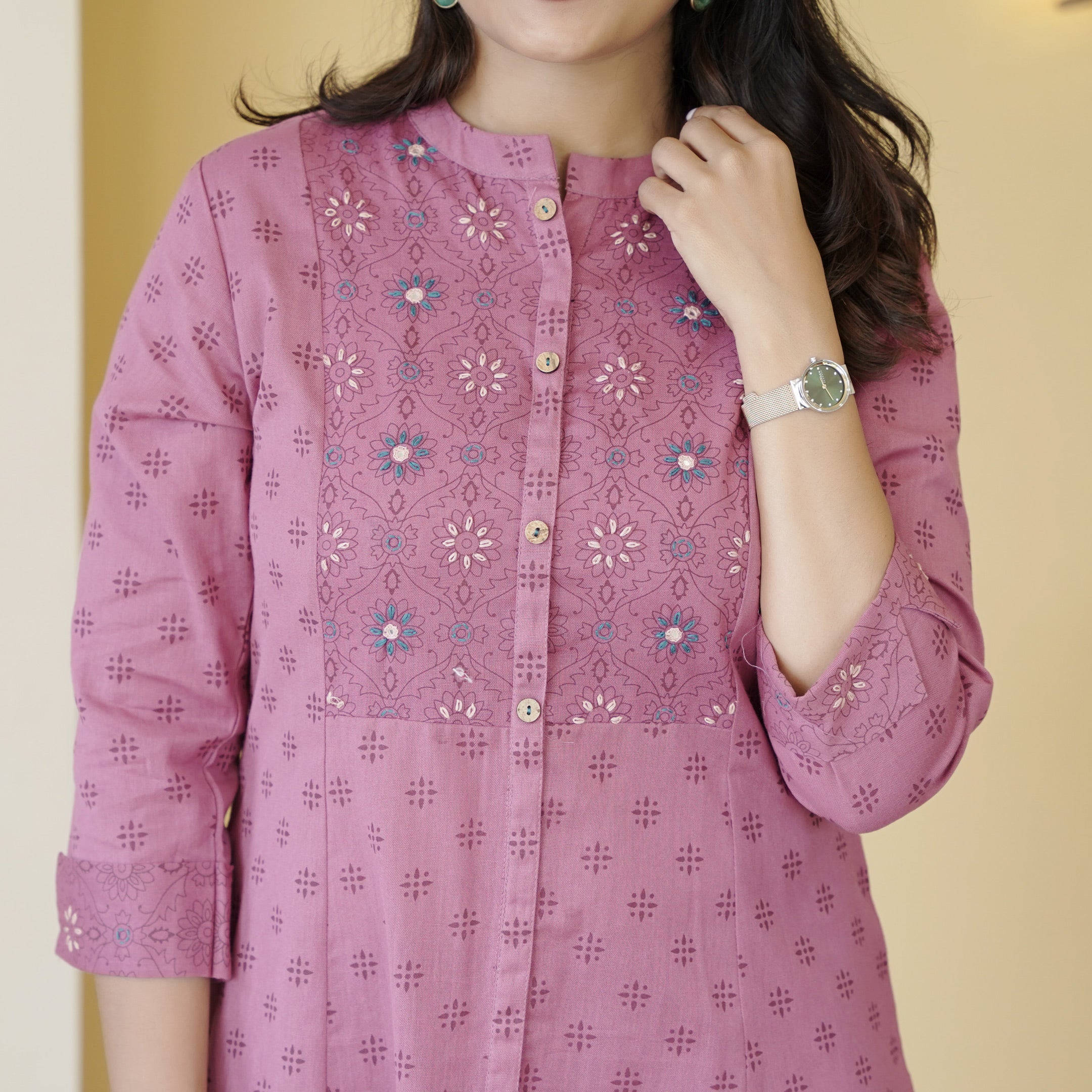 Load image into Gallery viewer, Pure Cotton Kurti-4582
