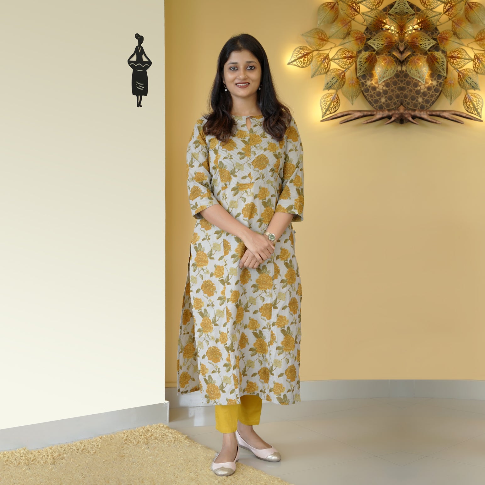 Load image into Gallery viewer, Pure Cotton Kurti - 4703

