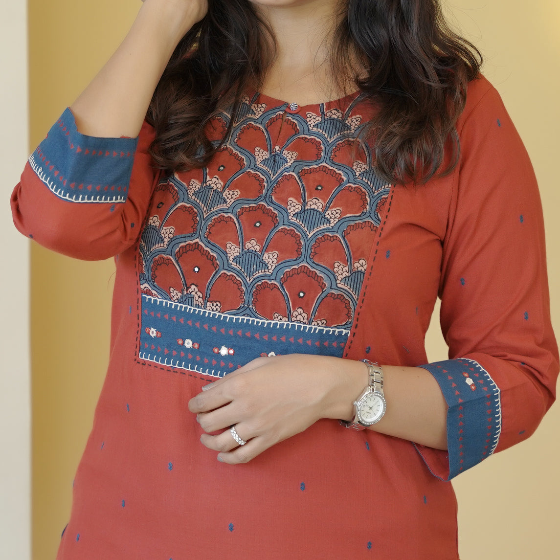 Load image into Gallery viewer, Pure Cotton Kurti - 4713
