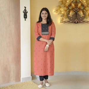 PURE COTTON KURTI- 4713