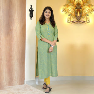 Pure Cotton Kurti- 4499