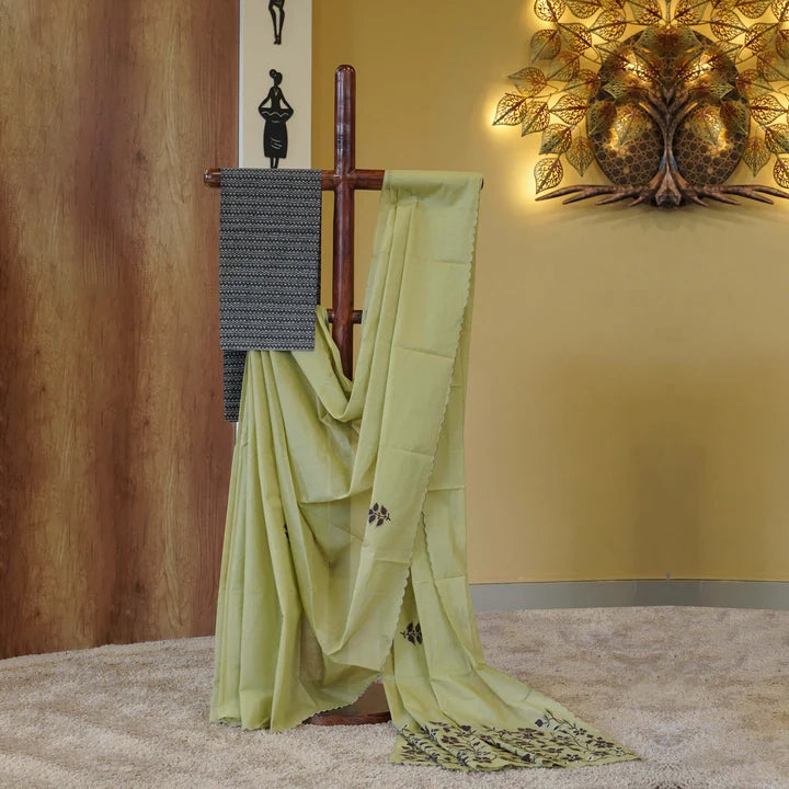 Load image into Gallery viewer, Organdy Saree-4793
