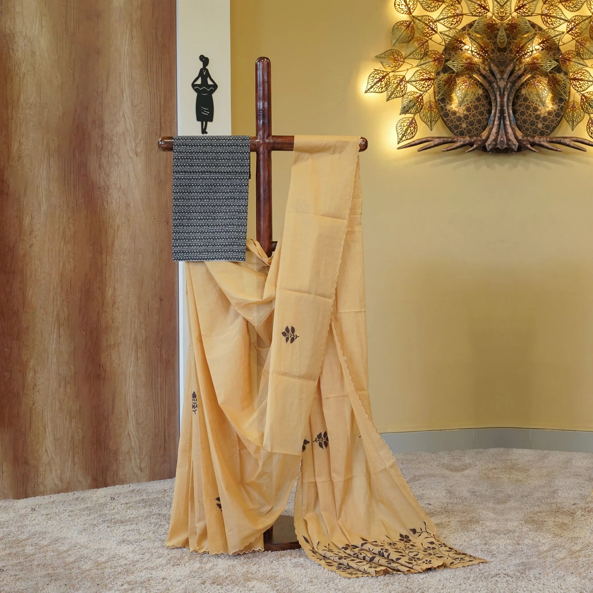 Load image into Gallery viewer, Organdy Saree-4793
