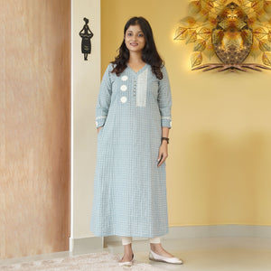 Pure Cotton Kurti- 4875