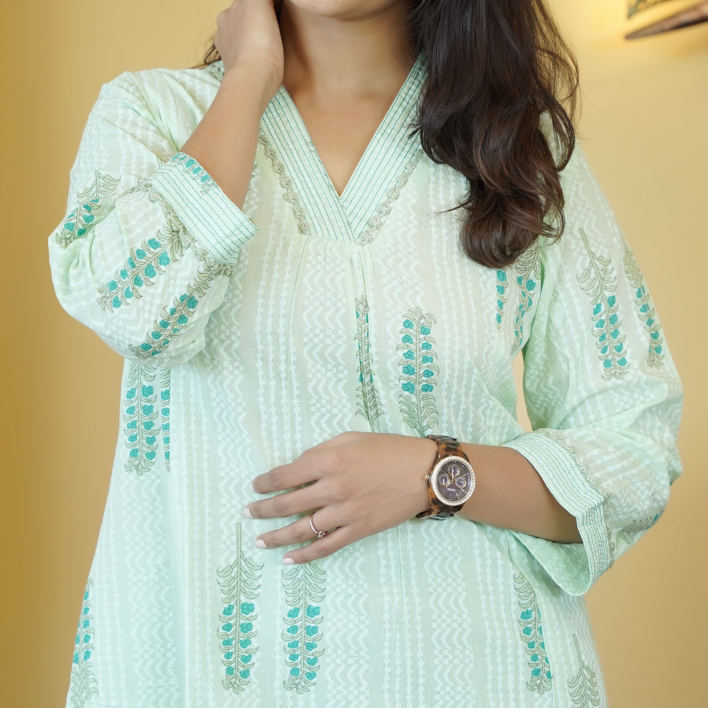 Load image into Gallery viewer, Pure Cotton Kurti - 4421
