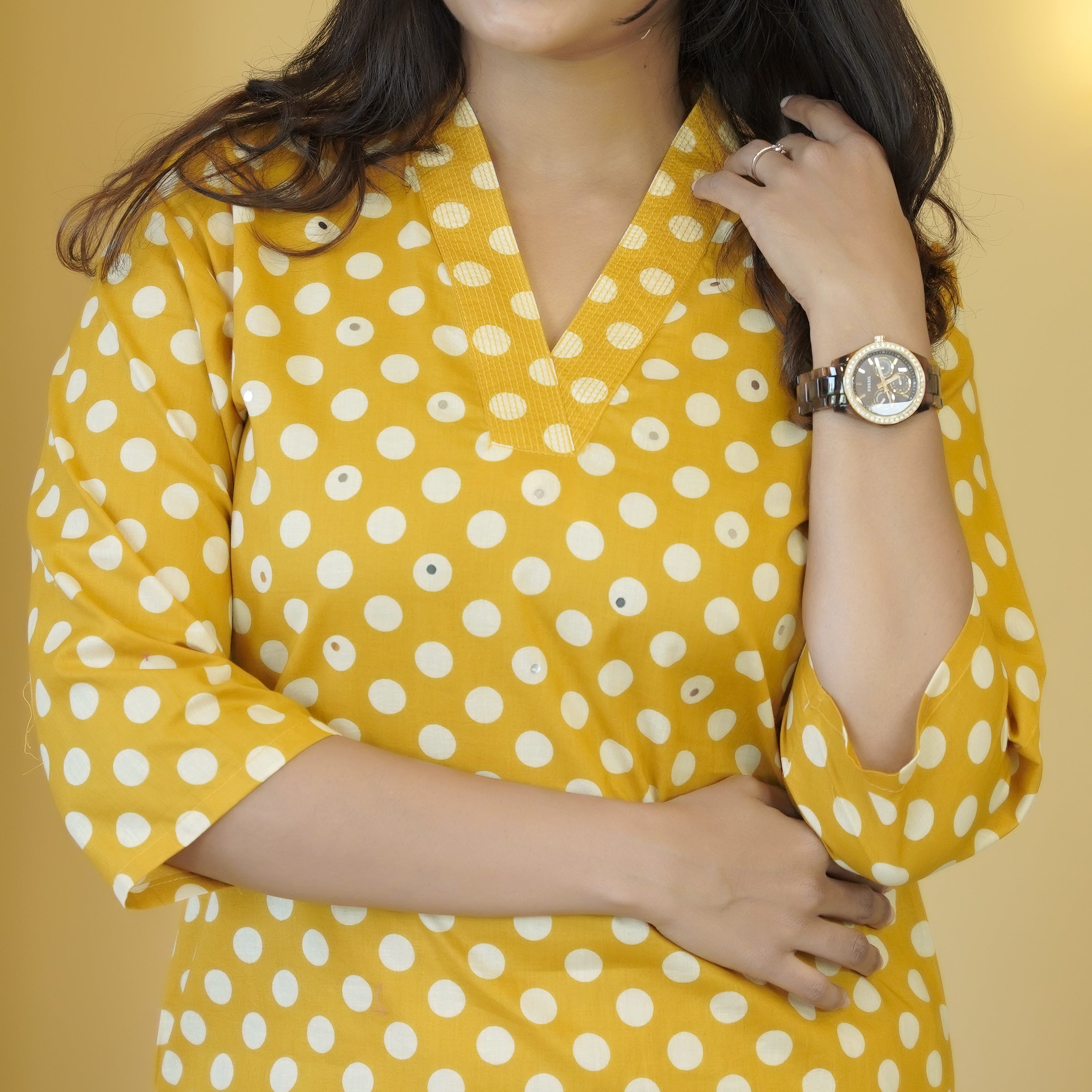 Load image into Gallery viewer, Pure Cotton Kurti Set - 4910
