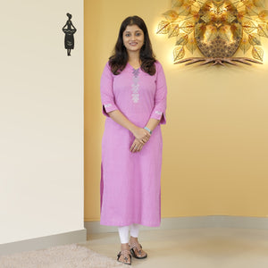 Pure Cotton Kurti - 4944