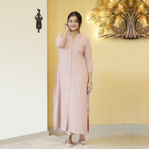 VISCOSE SLITTED KURTA -4992