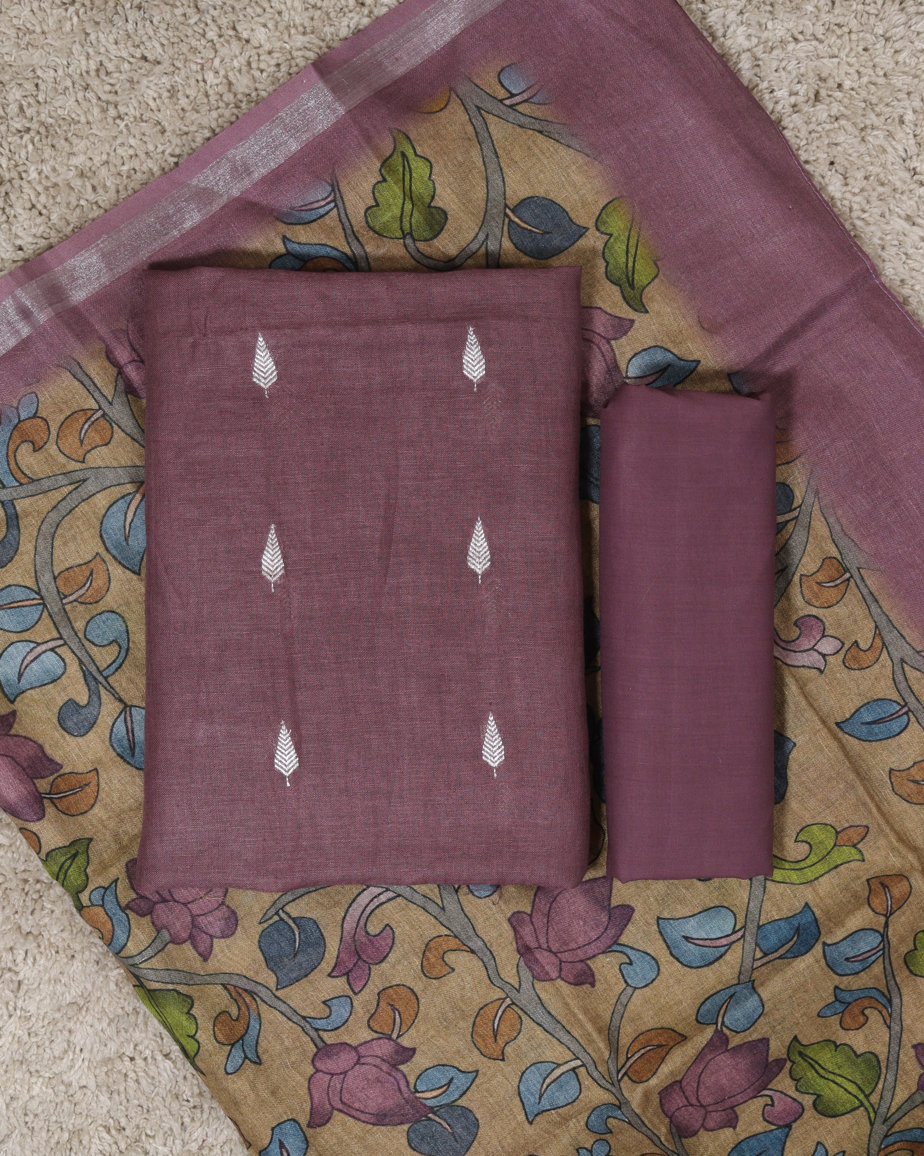 Load image into Gallery viewer, Linen Unstitched Suit-8438(Pre-Order)
