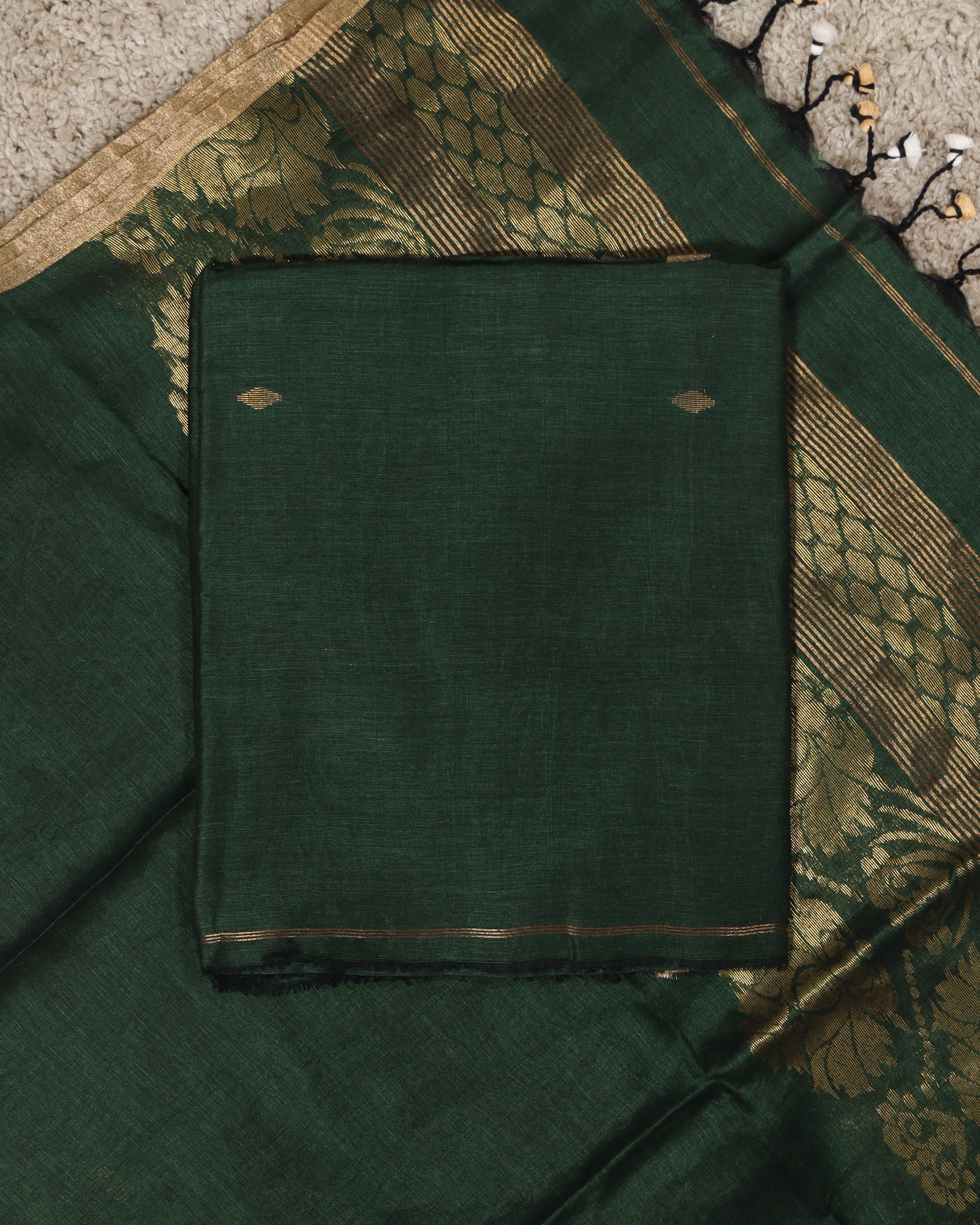 Load image into Gallery viewer, Linen Silk Unstitched Suit-8492
