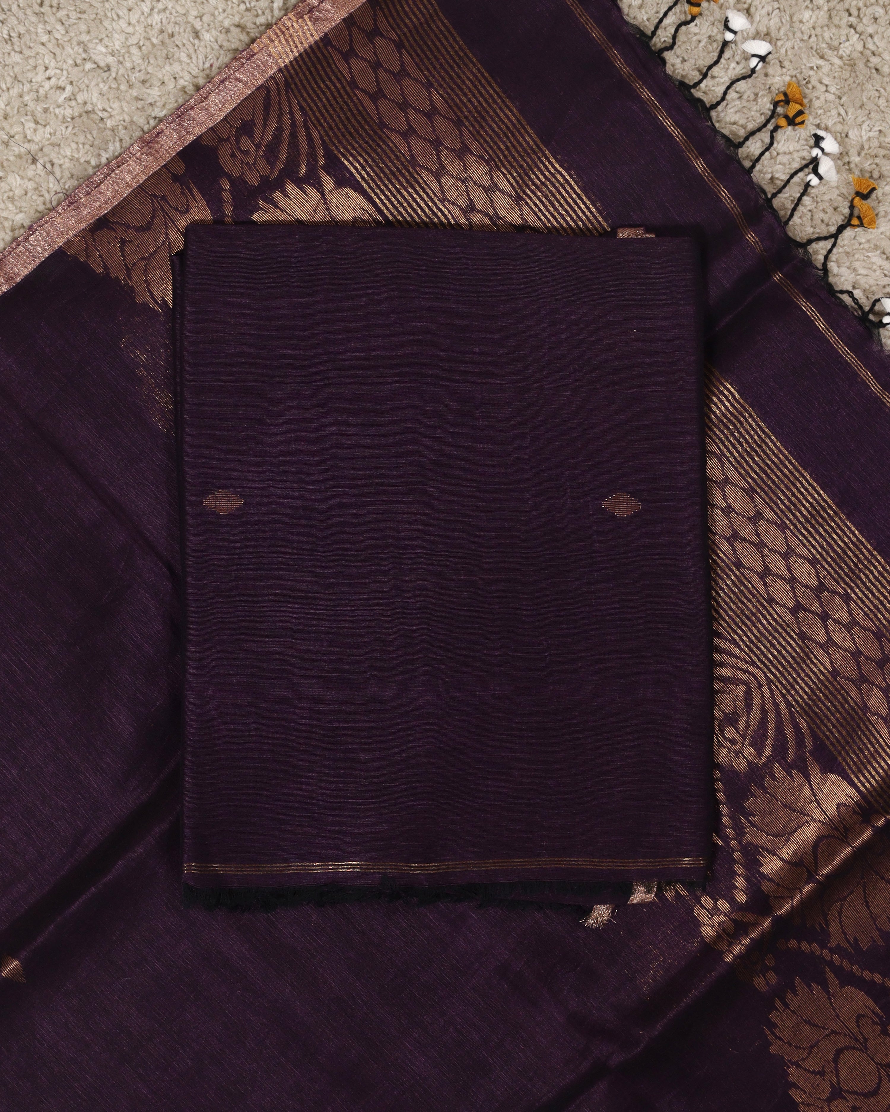 Load image into Gallery viewer, Linen Silk Unstitched Suit-8492
