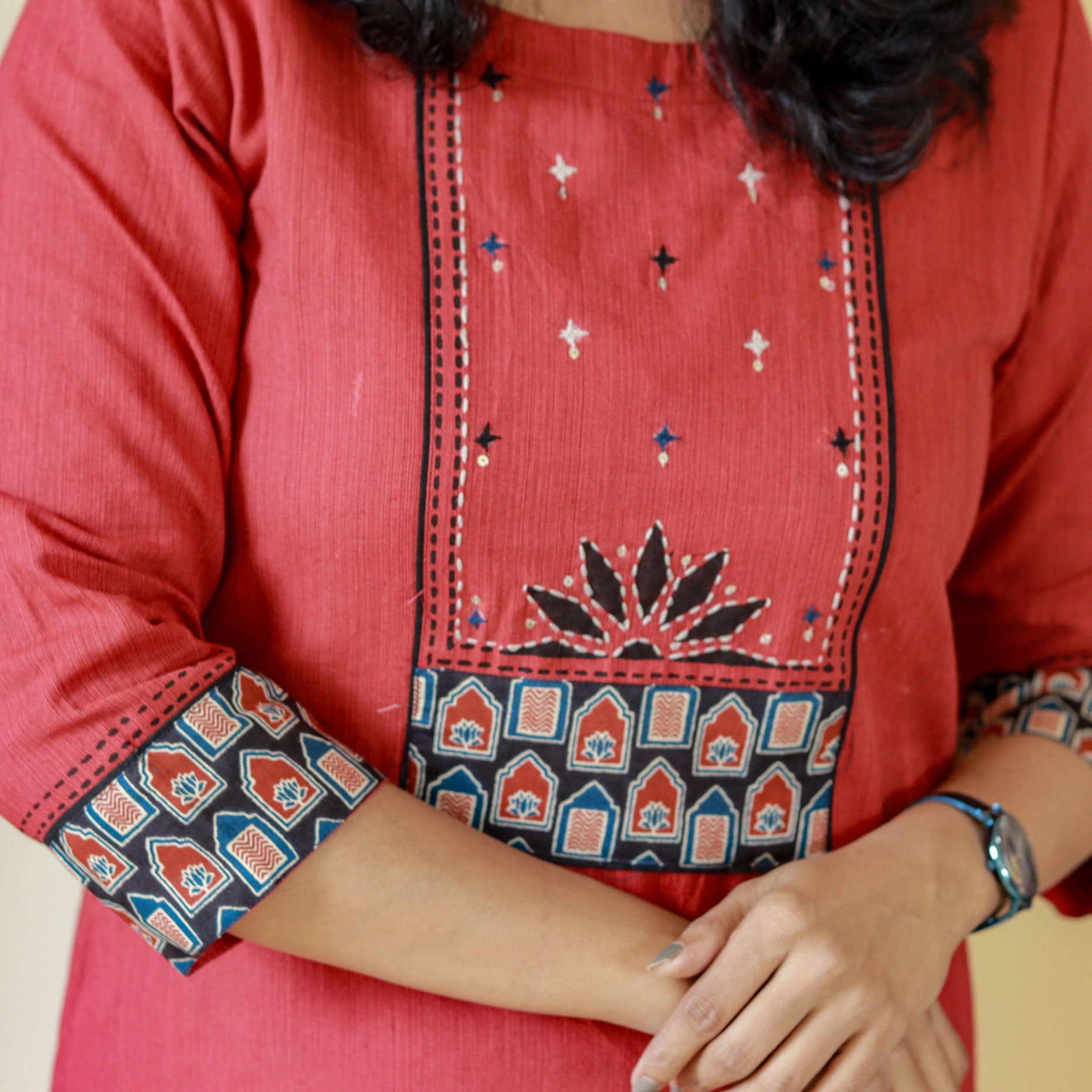 Load image into Gallery viewer, Pure Cotton Kurti - 4011
