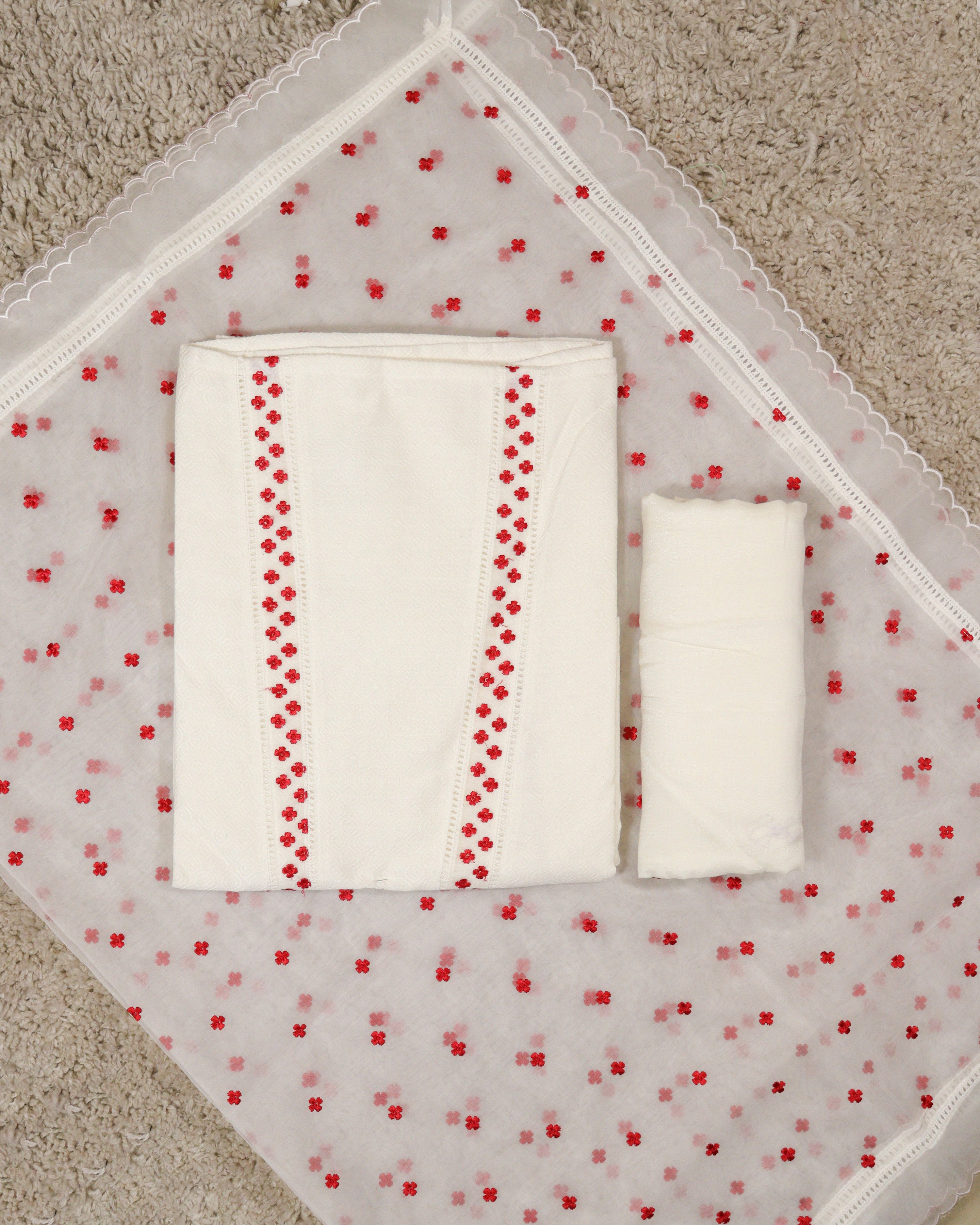 Load image into Gallery viewer, Chanderi Unstitched Suit-5025
