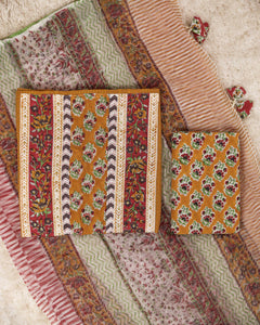 Pure Cotton Unstitched Suit-0848