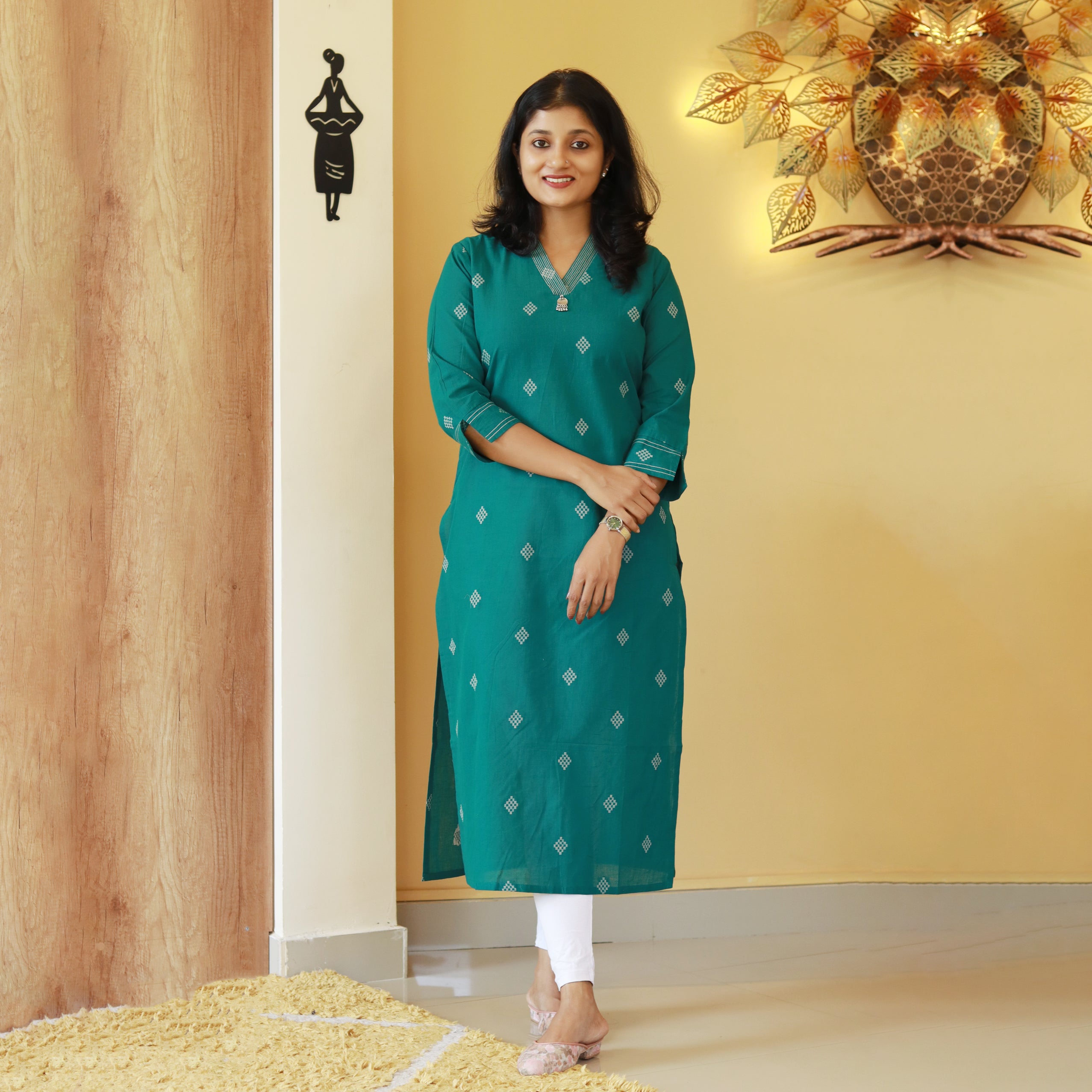 Load image into Gallery viewer, Pure Cotton Kurti -3948
