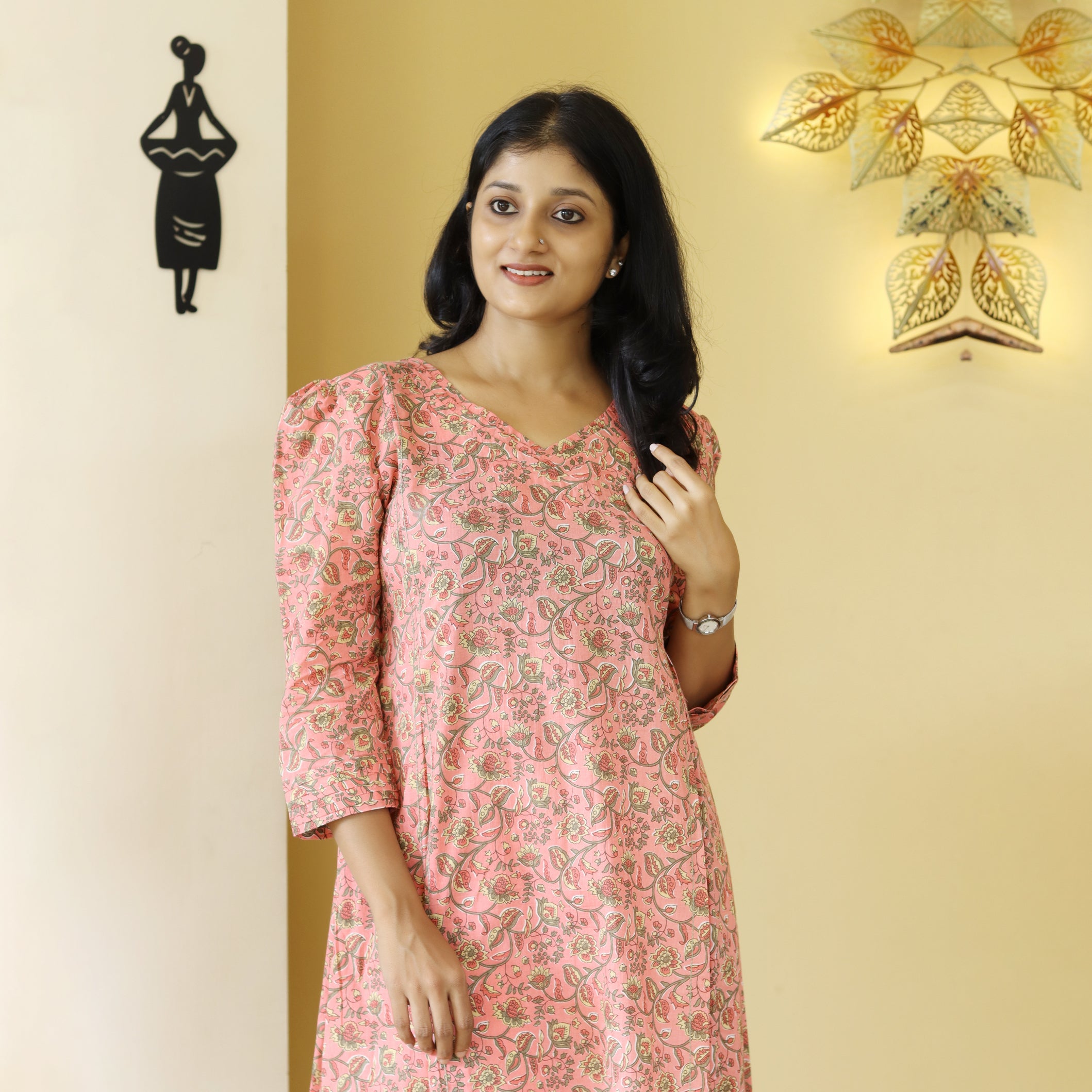 Load image into Gallery viewer, Pure Cotton Kurti -4114 ( PRE ORDER)
