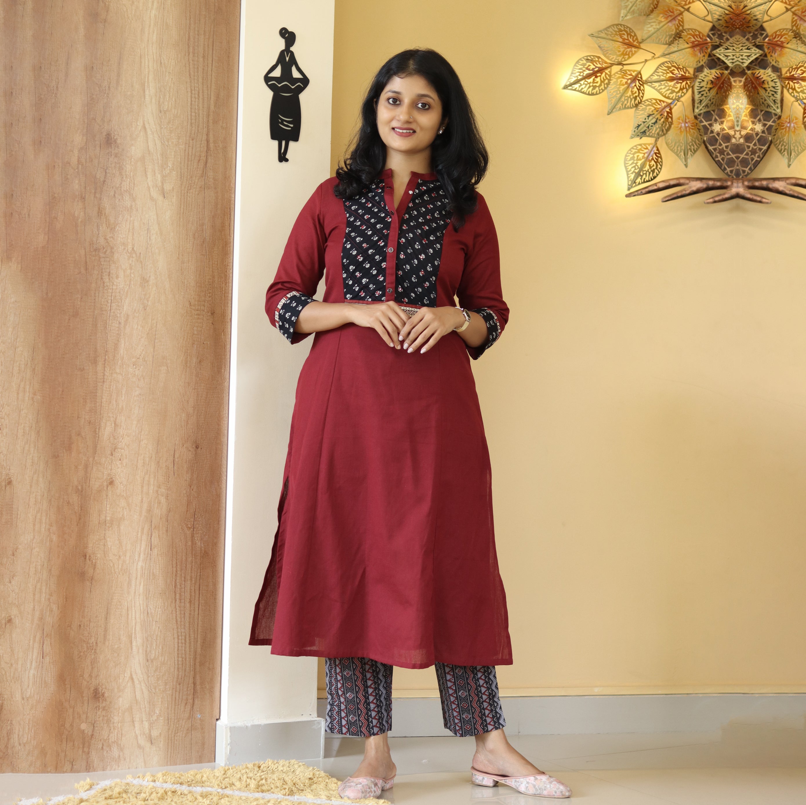 Load image into Gallery viewer, Pure Cotton Kurti -4011

