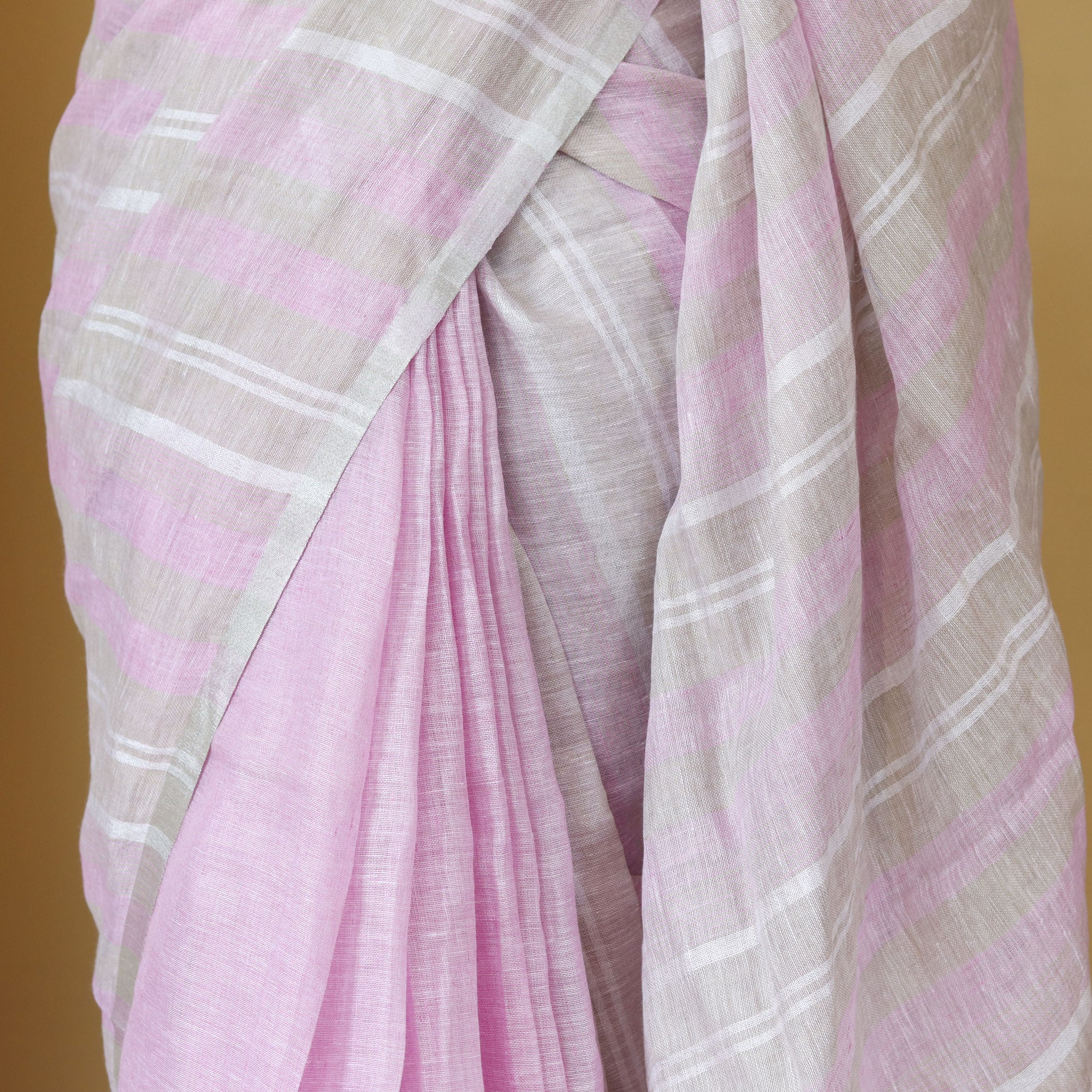 Load image into Gallery viewer, Pure Linen Saree-4053 (PRE-ORDER)
