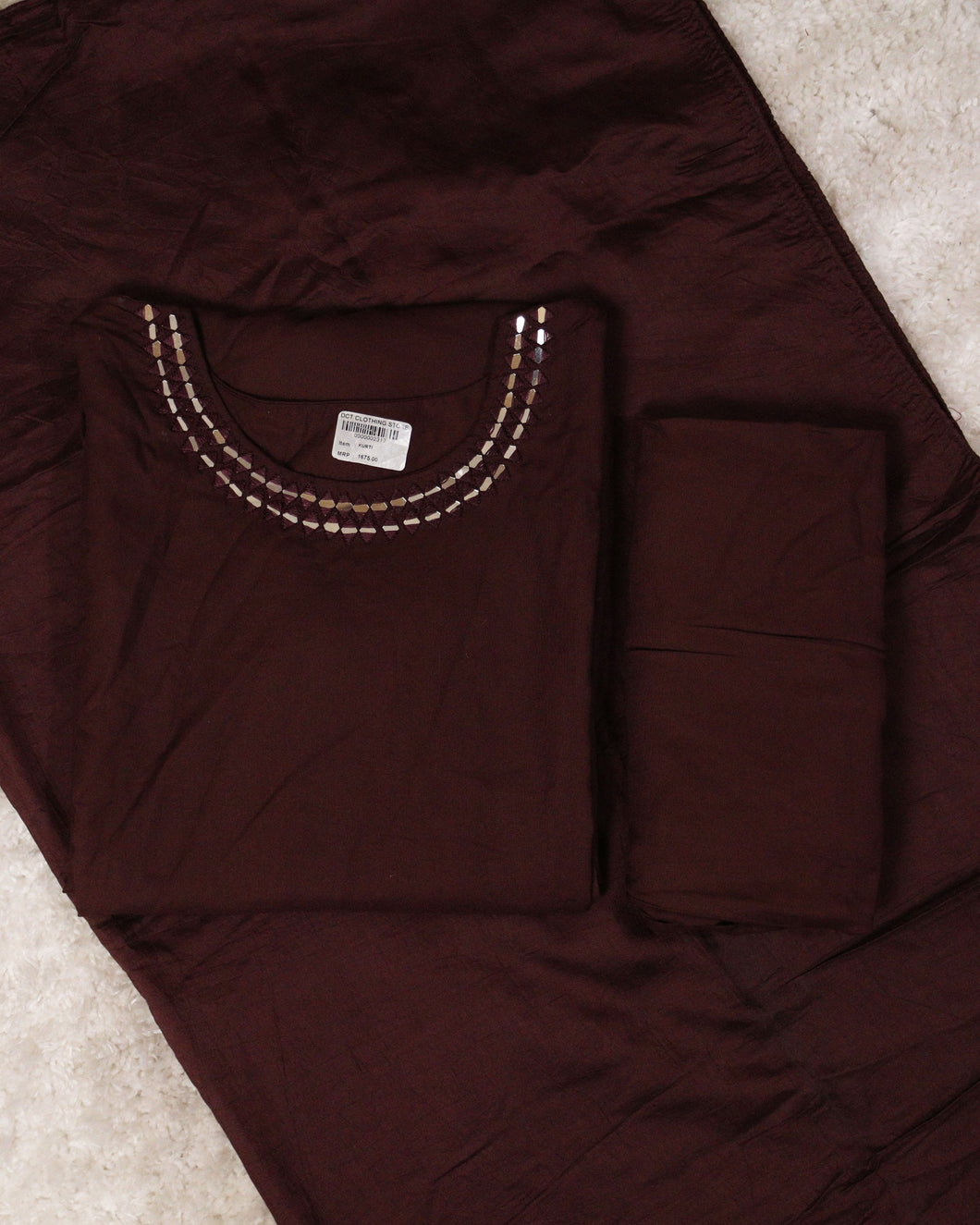 Rayon Cotton Kurti Set-2317
