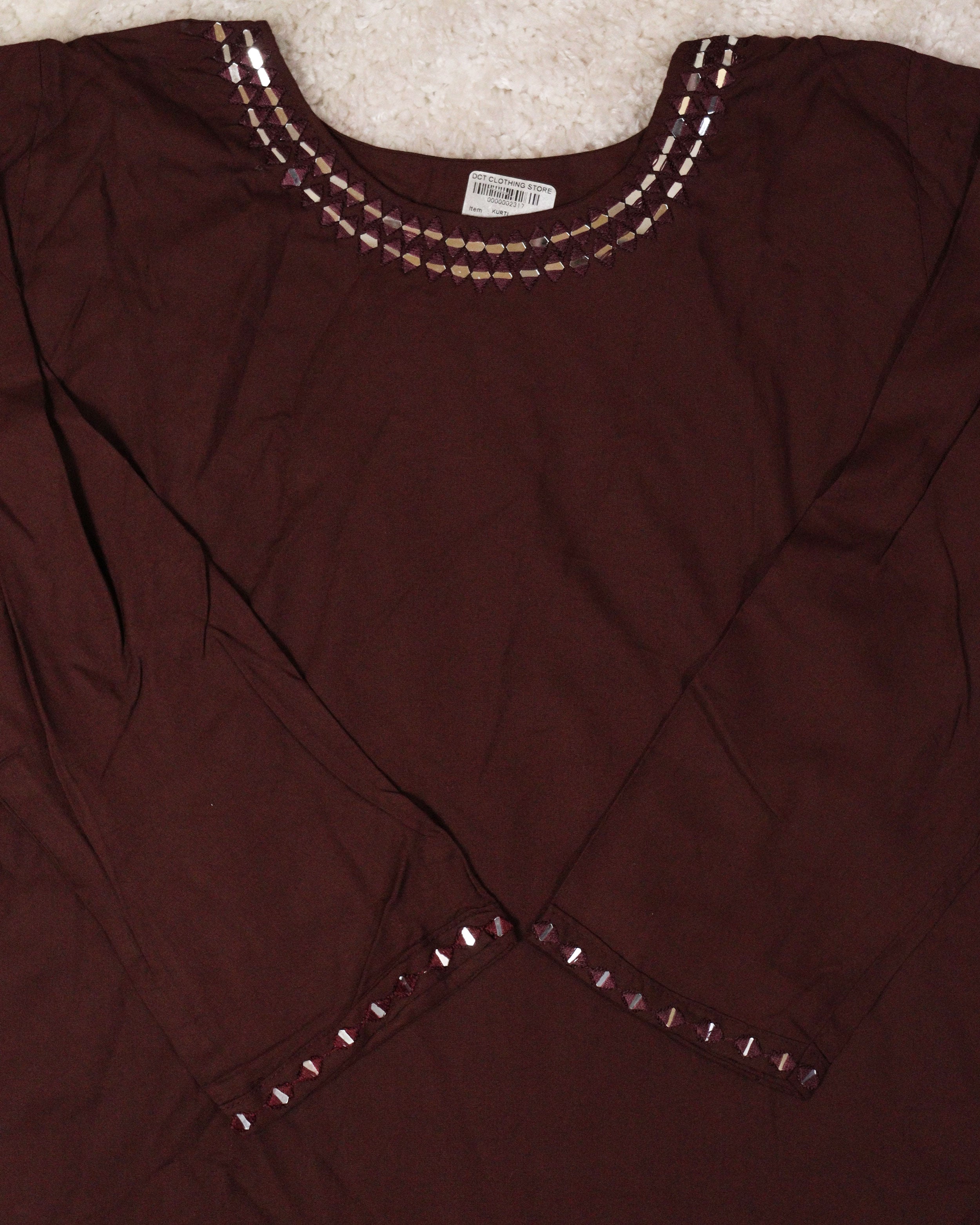 Load image into Gallery viewer, Rayon Cotton Kurti Set-2317
