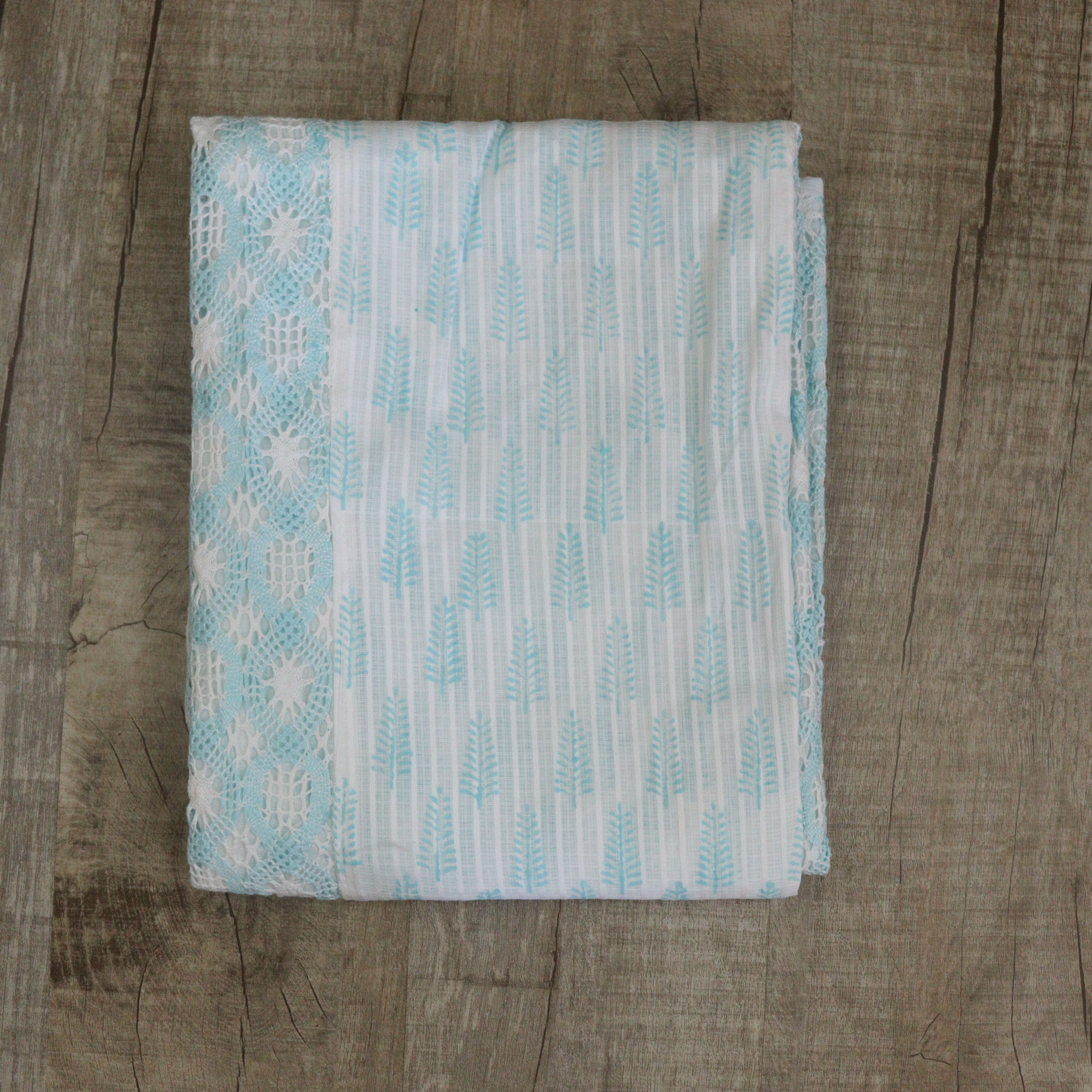 Load image into Gallery viewer, off white &amp; Pale Turquoise pure Kota Suit- 3462
