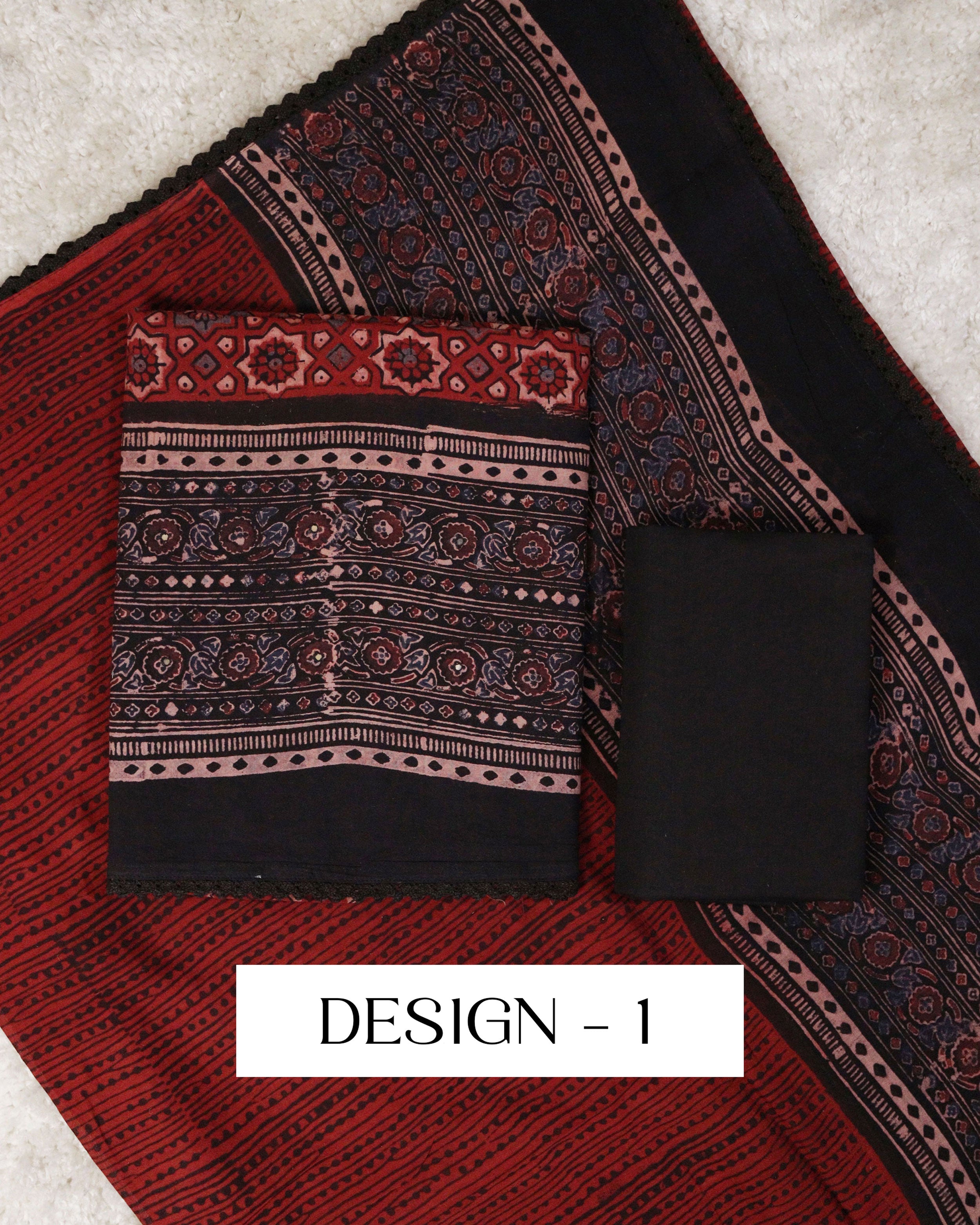 Load image into Gallery viewer, Pure Cotton Unstitched Suit-1200
