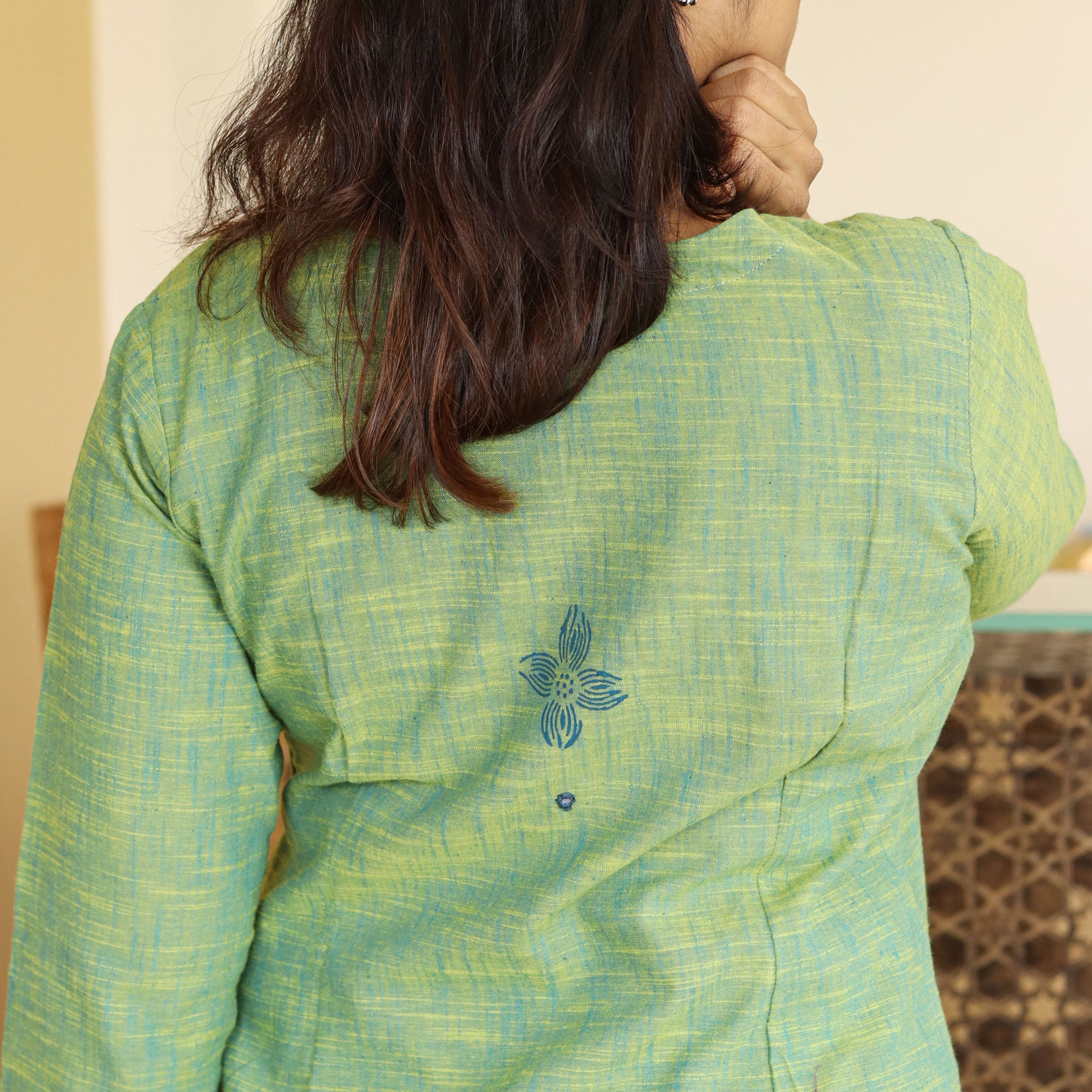 Load image into Gallery viewer, Pure Cotton Kurti-3662
