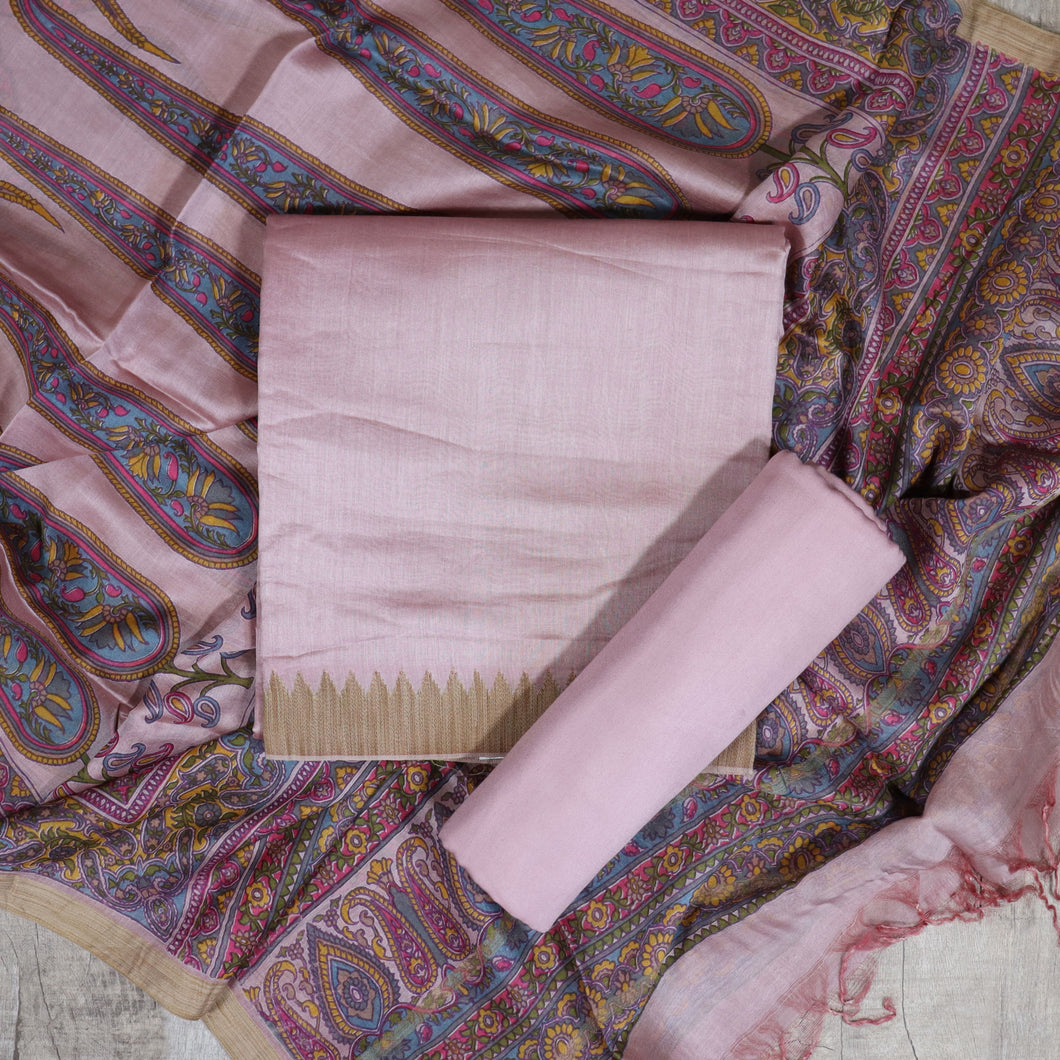 maheswari silk unstitched suit-4373