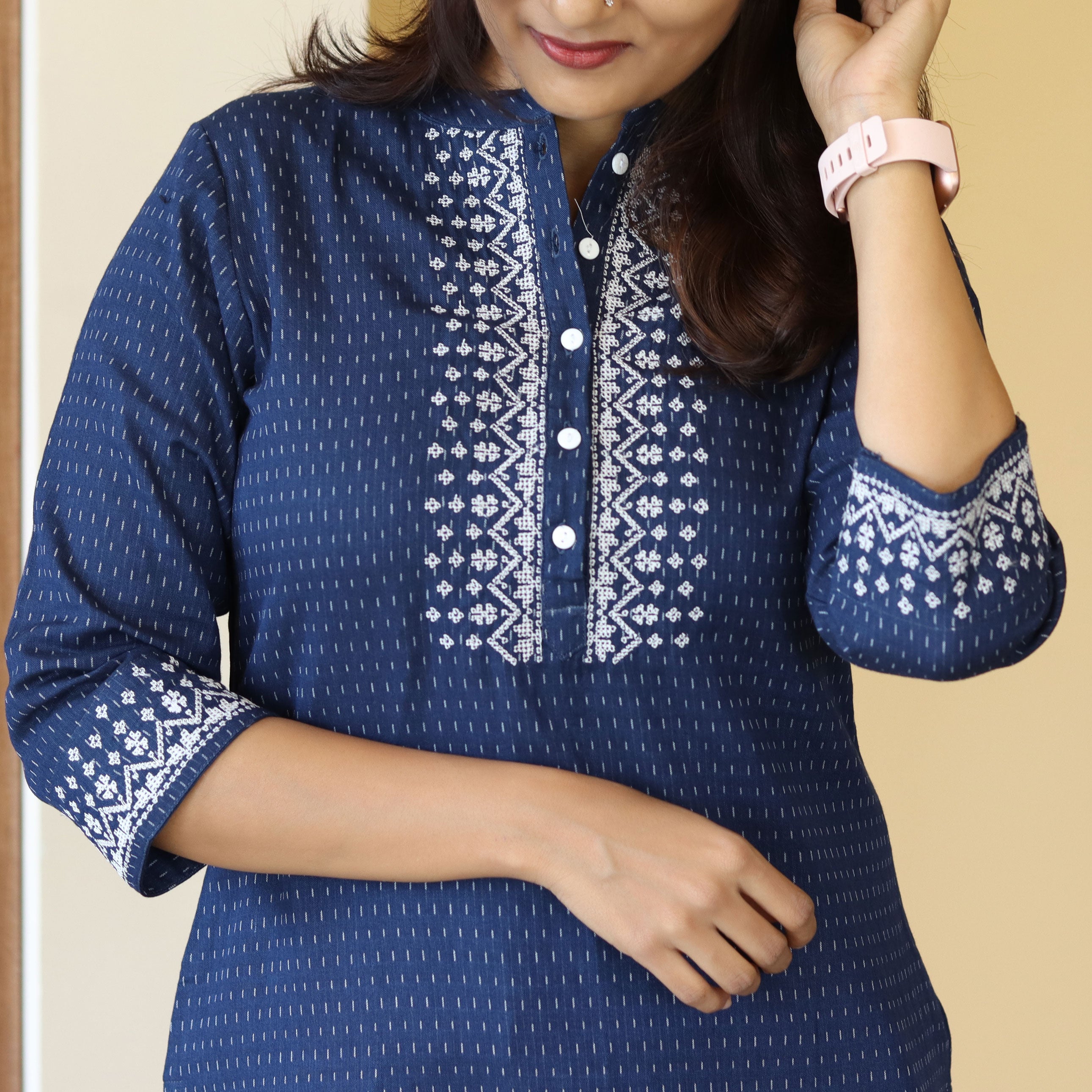 Load image into Gallery viewer, Pure Cotton Kurti-3675
