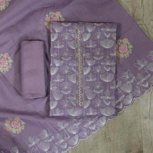 Pure Kotta Cotton Unstitched Suit-4452