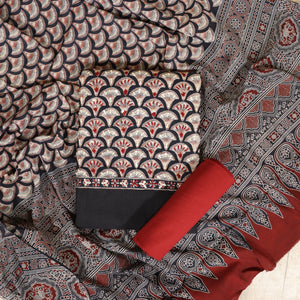 Pure Cotton Unstitched Suit-4473