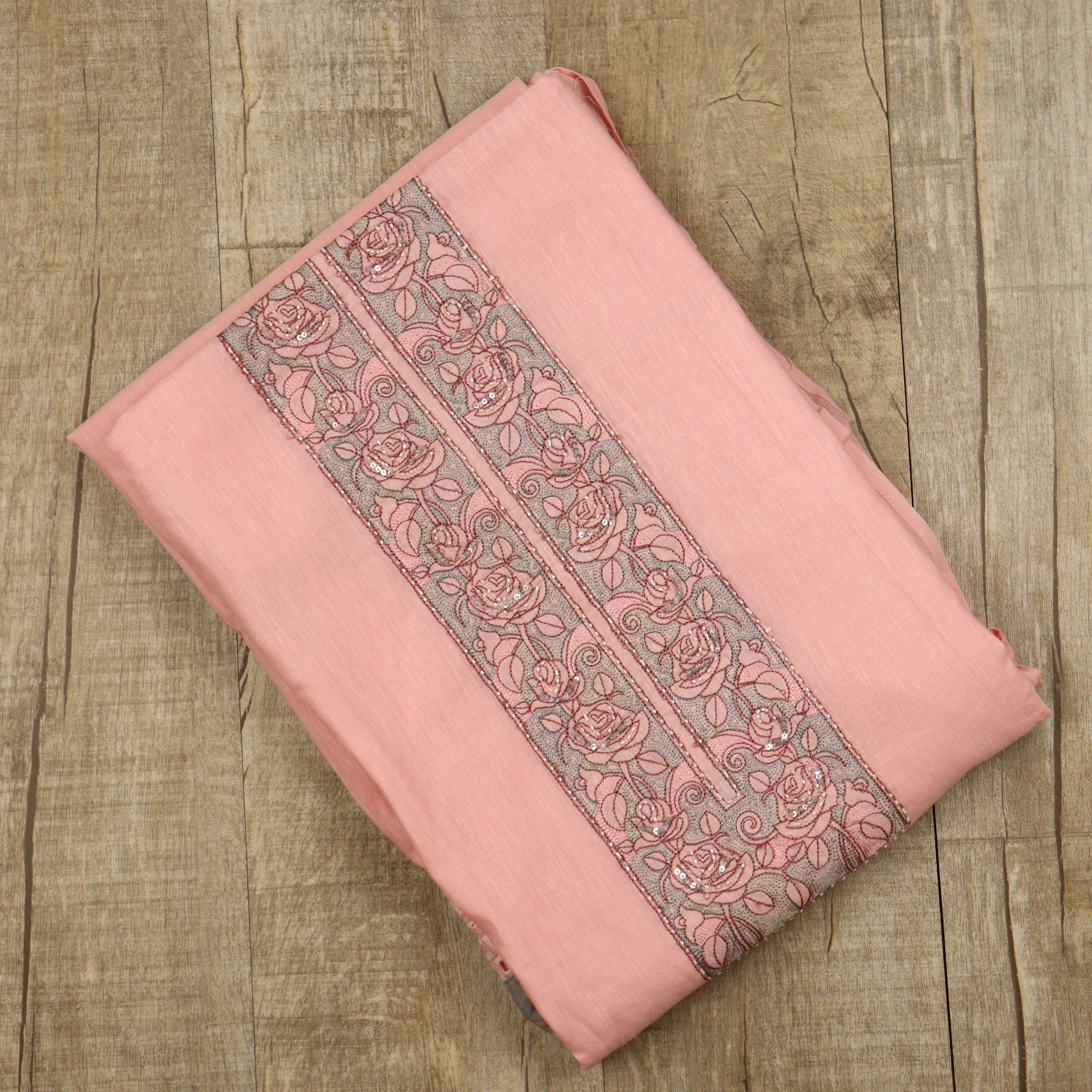 Load image into Gallery viewer, Pink Pure Cotton Suit-3486
