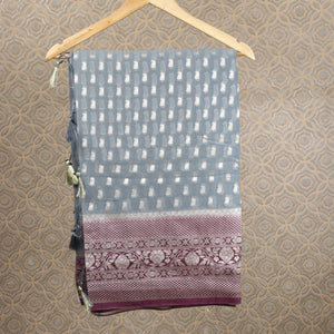 Banarasi Weaved Khaddi Georgette Saree- 3559:Prebooking