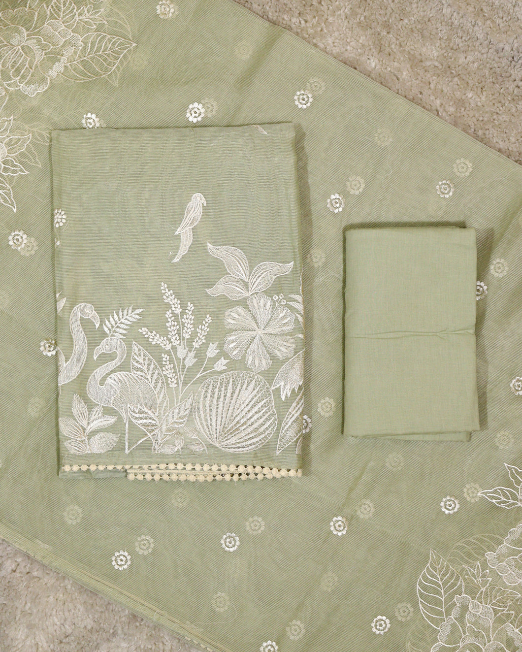 Net Kota Unstitched Suit-2255