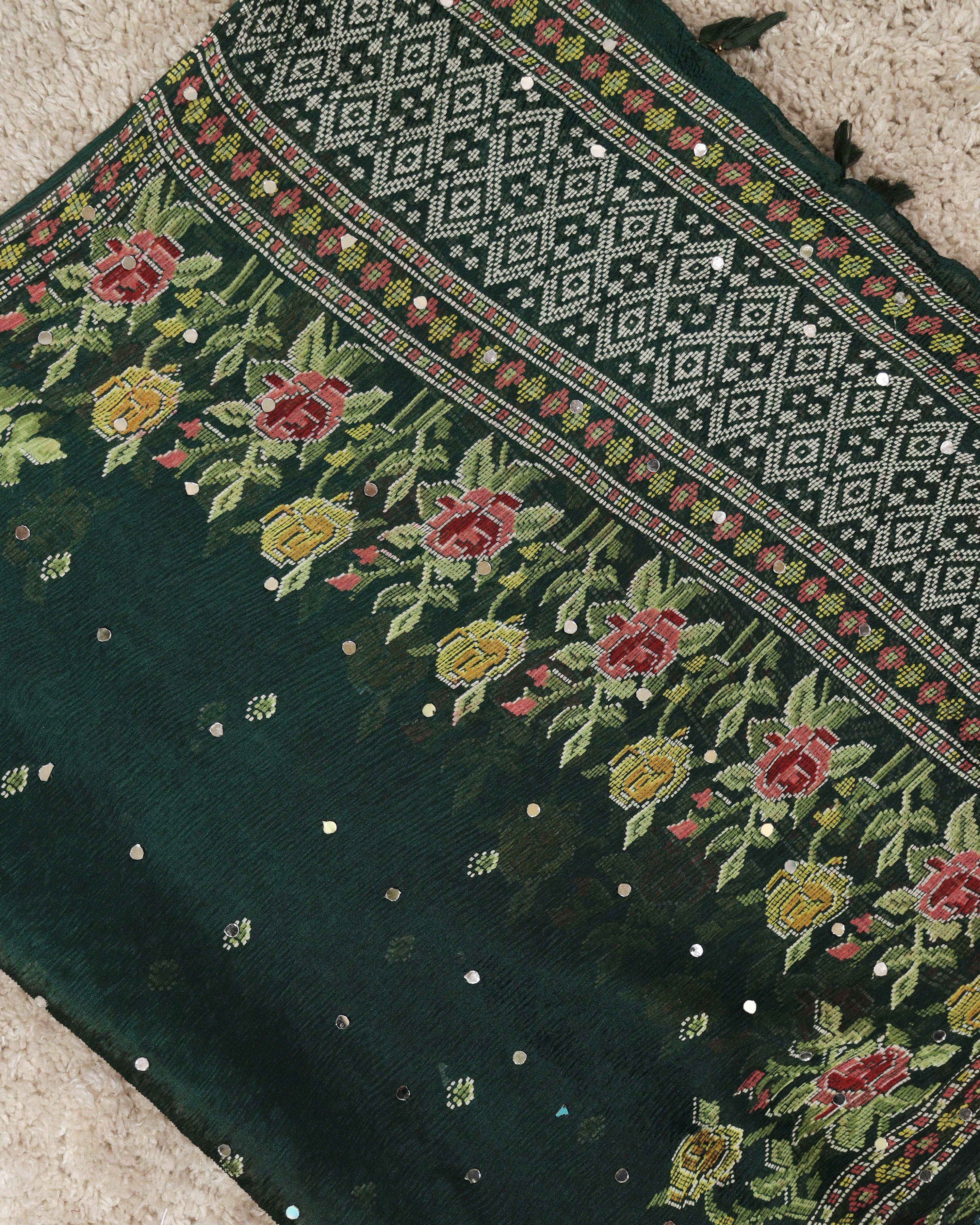 Load image into Gallery viewer, Chiffon Dupatta-6591
