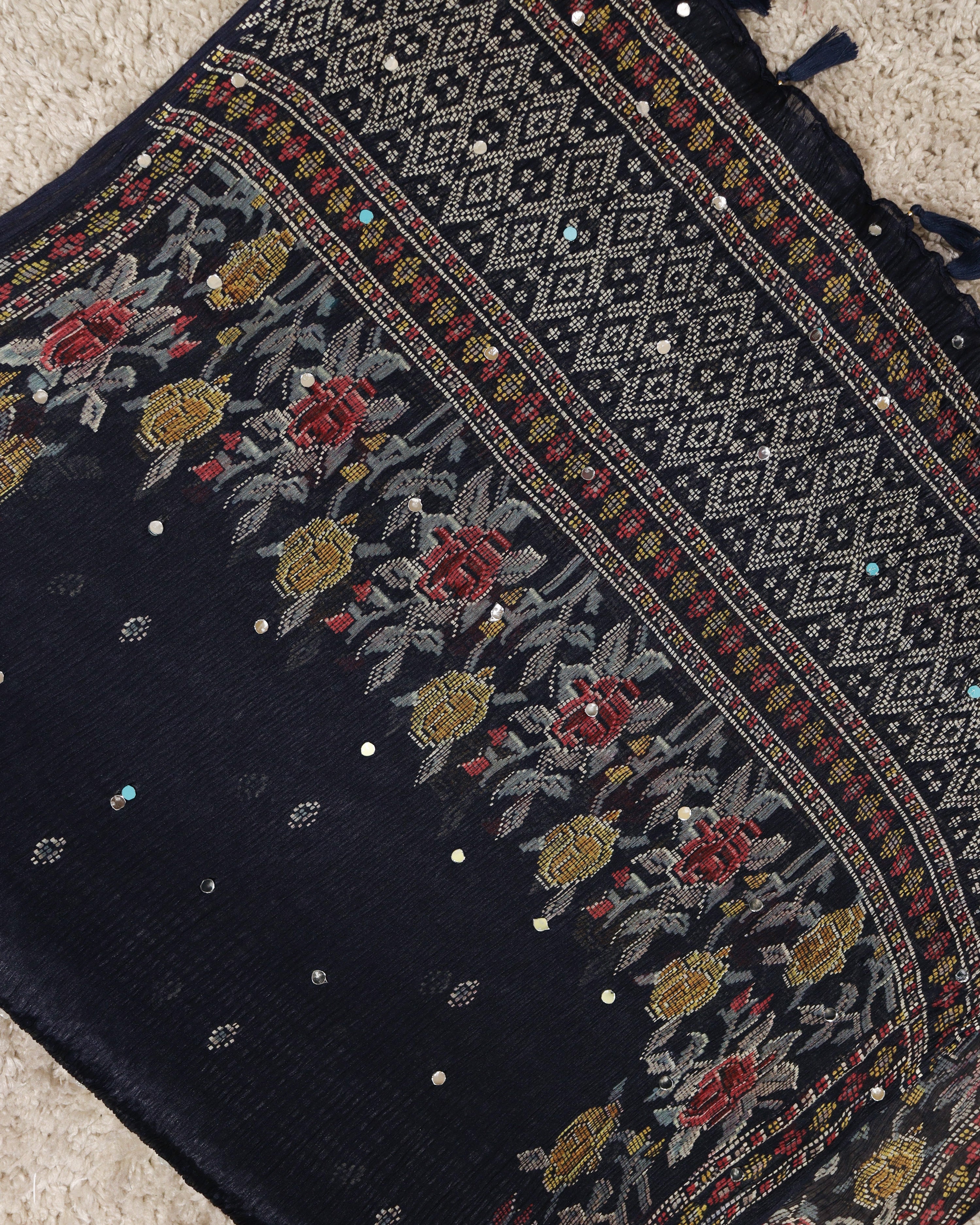 Load image into Gallery viewer, Chiffon Dupatta-6591
