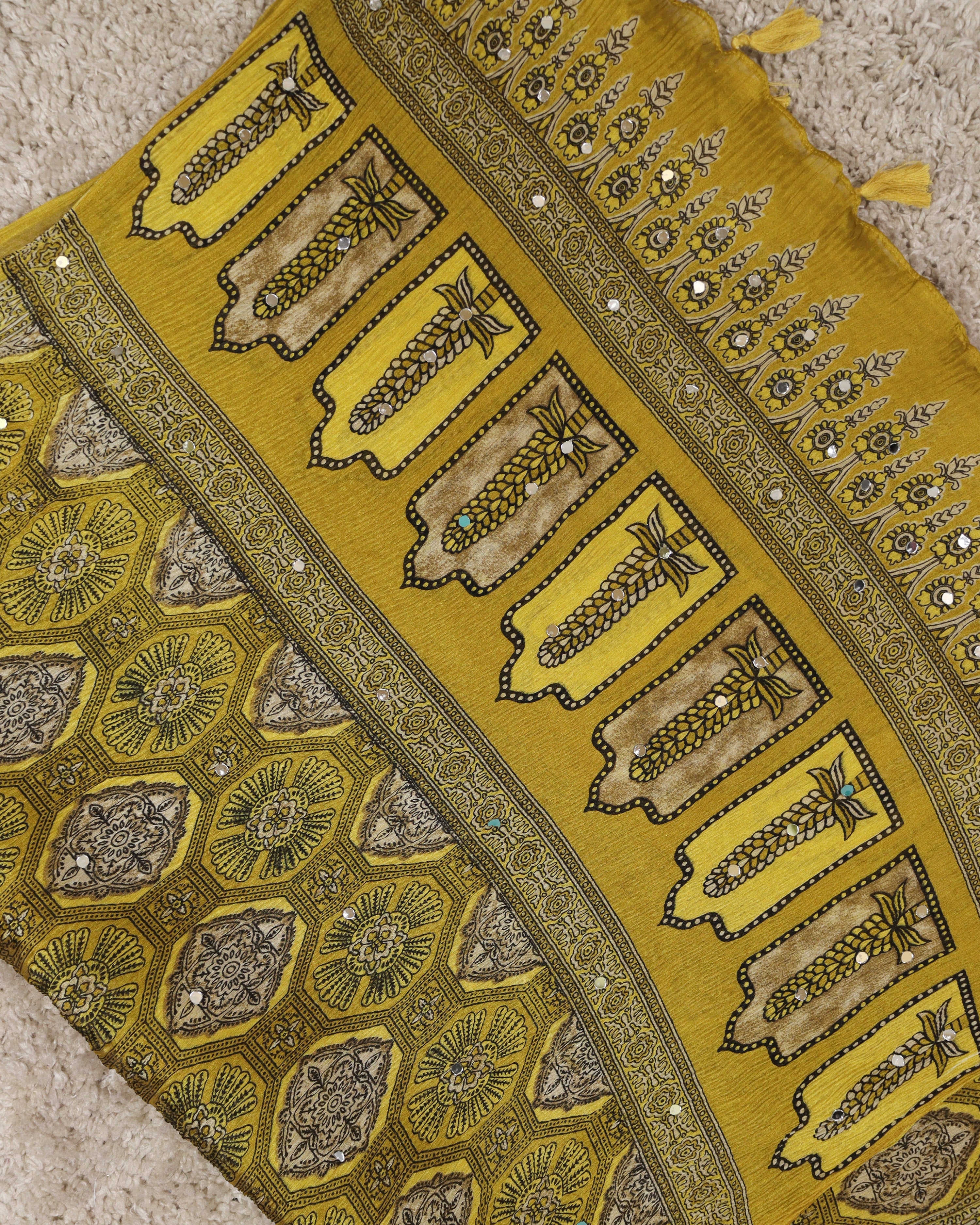 Load image into Gallery viewer, Chiffon Dupatta-6591
