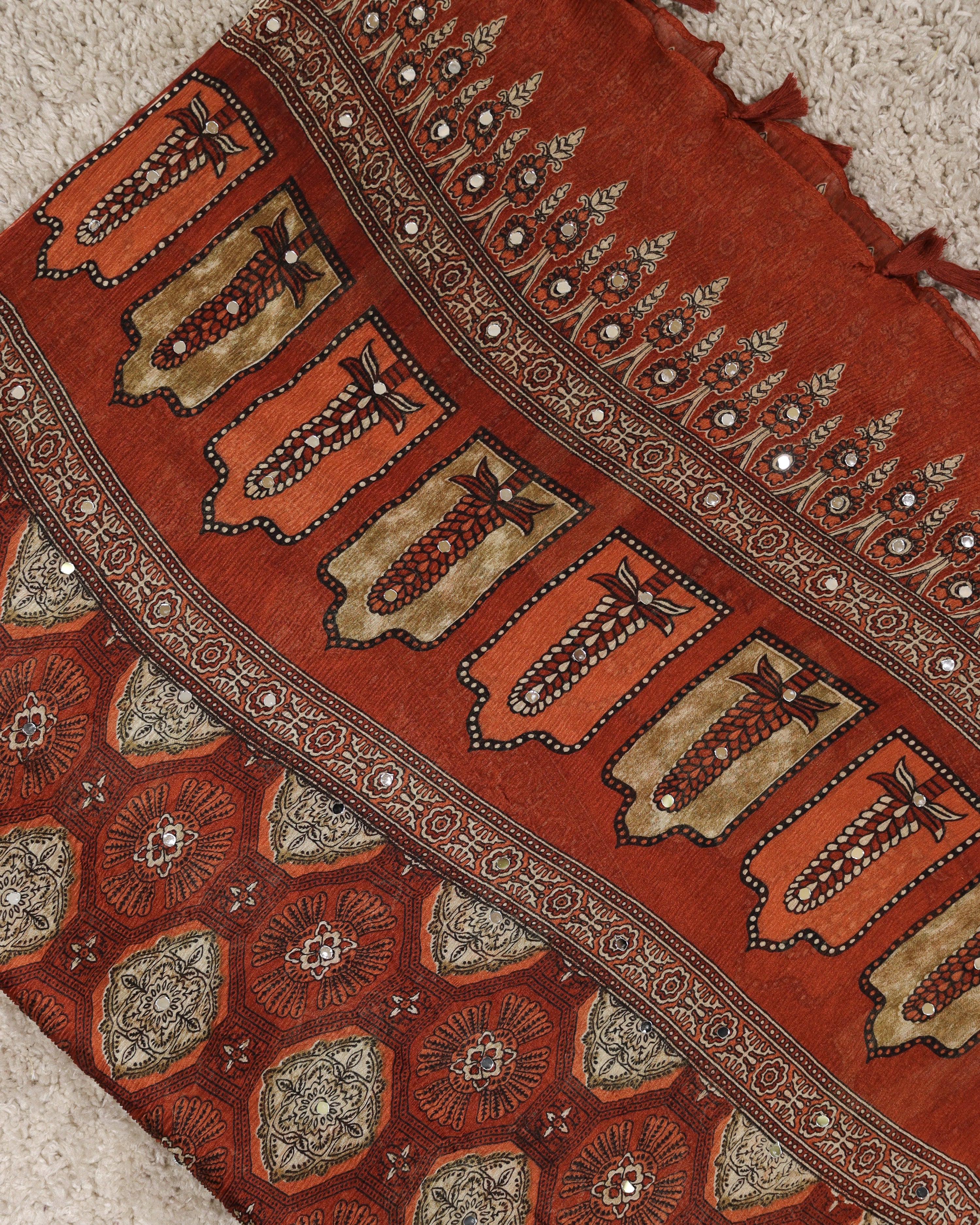 Load image into Gallery viewer, Chiffon Dupatta-6591
