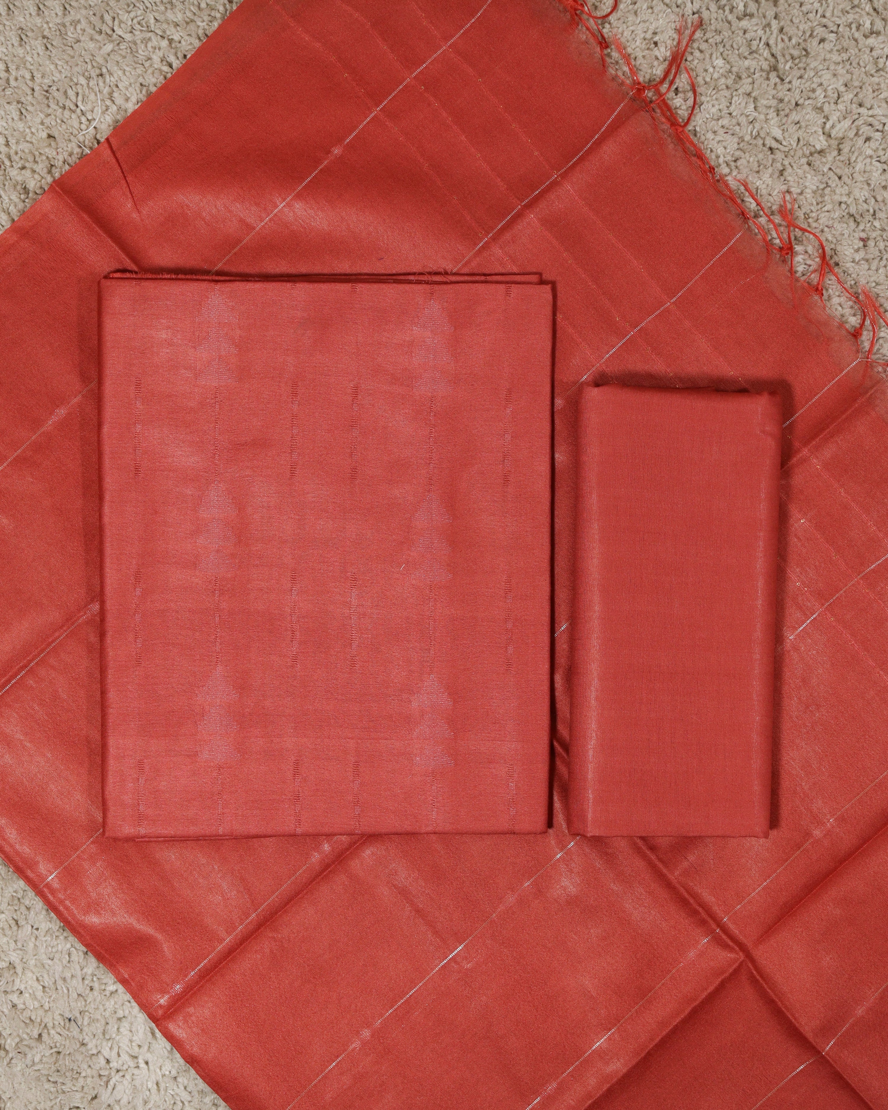 Load image into Gallery viewer, Semi Tussar Silk Unstitched Suit- 6900
