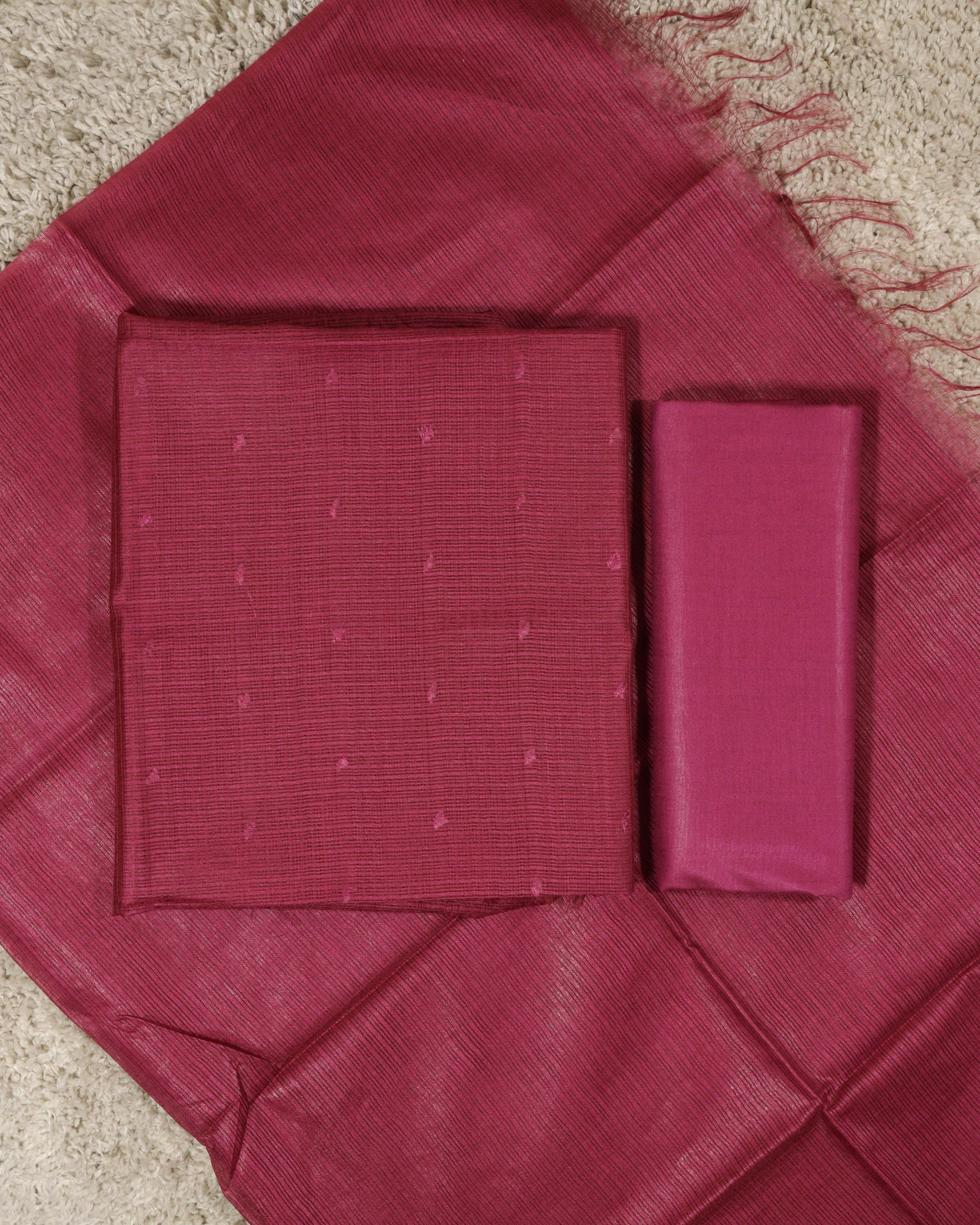 Load image into Gallery viewer, Silky Kotta Unstitched Suit-6900
