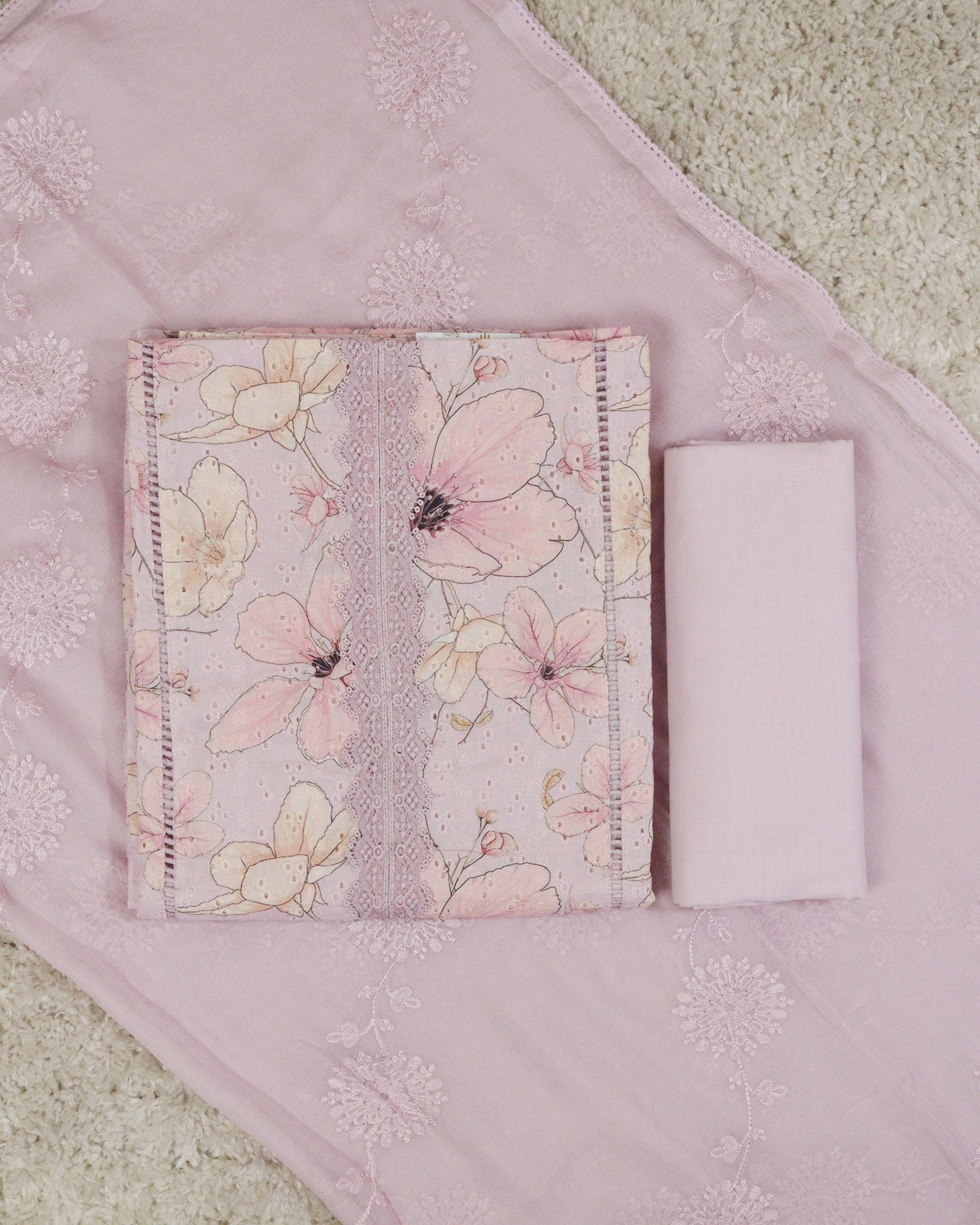 Load image into Gallery viewer, Pure Cotton Unstitched Suit - 2494
