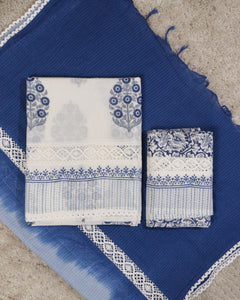 Pure Cotton Unstitched Suit -2496