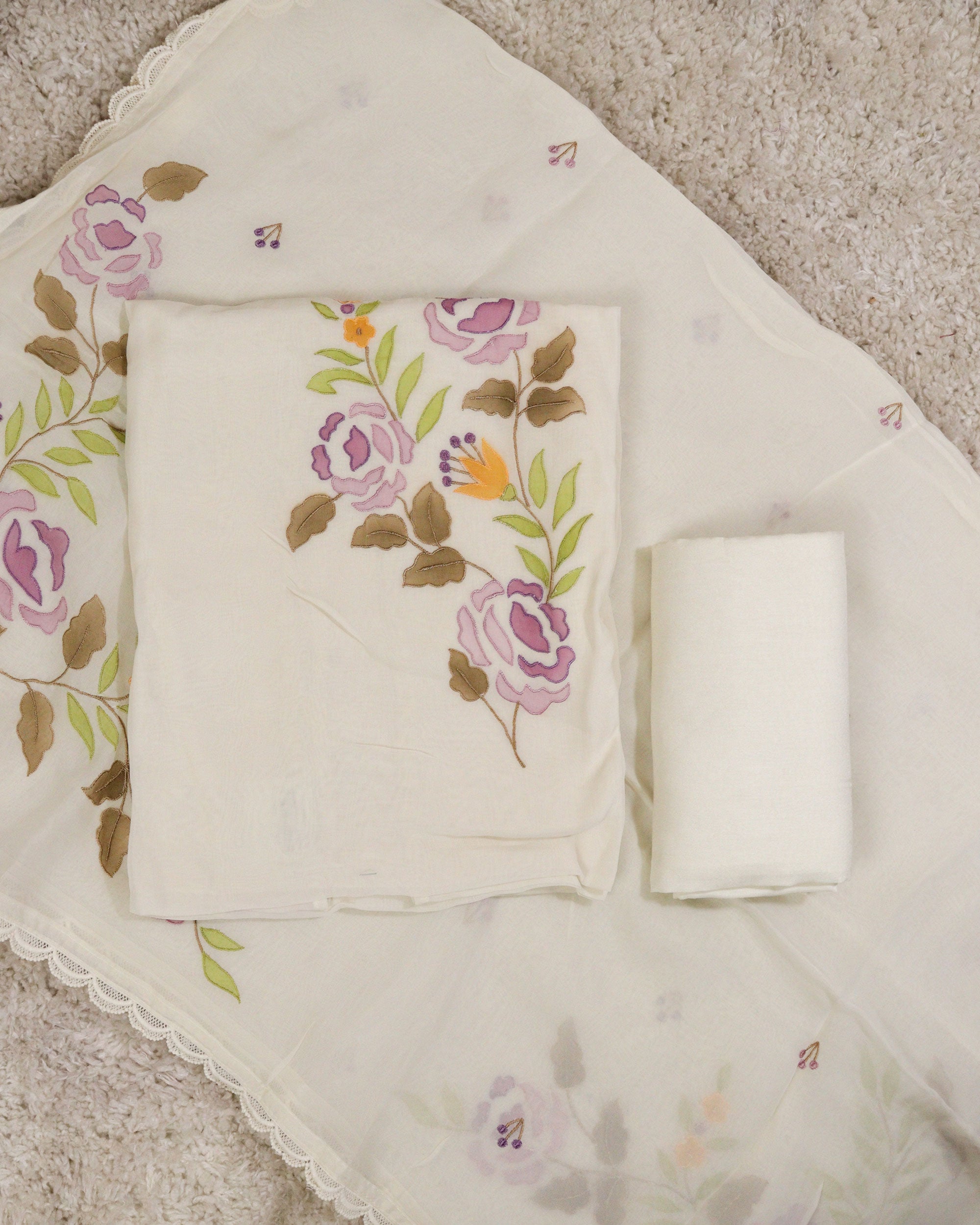Load image into Gallery viewer, Viscose Organza Unstitched Suits-2488
