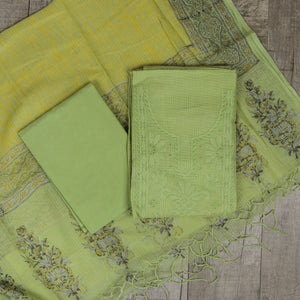 Pure Kota Unstitched Kurti Set-4756