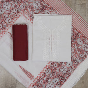 Kota Cotton Unstitched Suit-4666